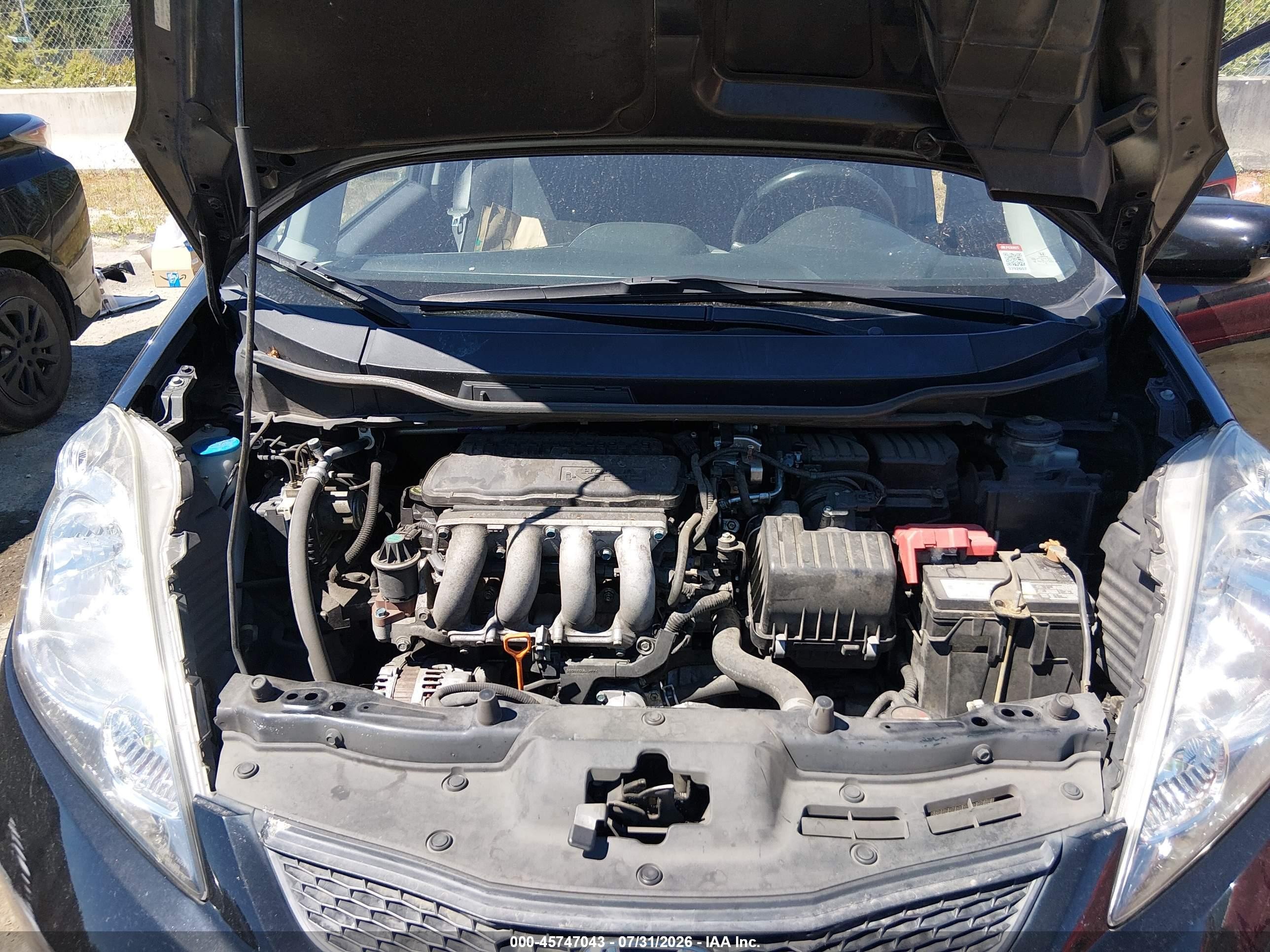2011 Honda Fit Sport Черный vin: JHMGE8H67BS011767