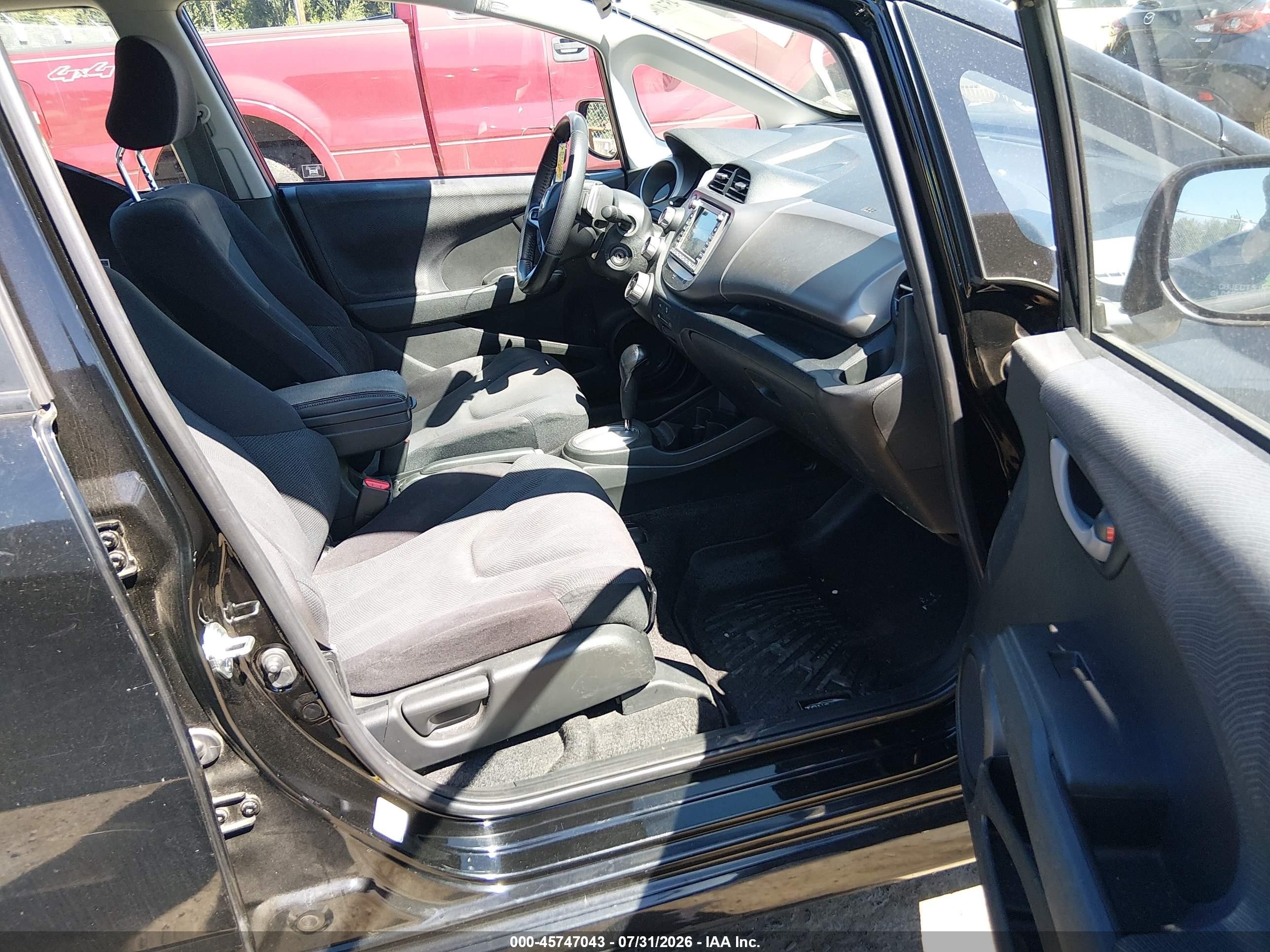2011 Honda Fit Sport Черный vin: JHMGE8H67BS011767