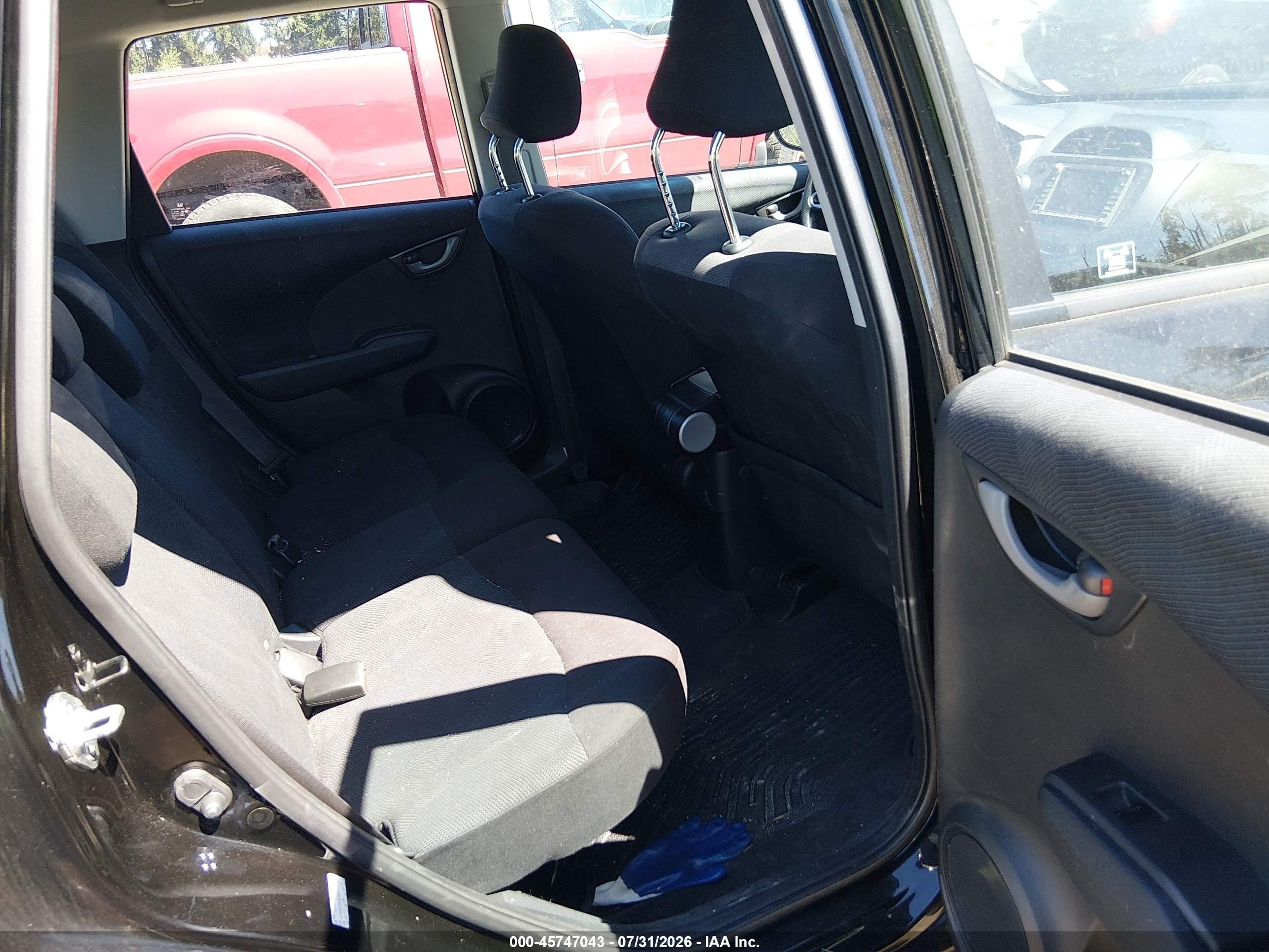 2011 Honda Fit Sport Черный vin: JHMGE8H67BS011767