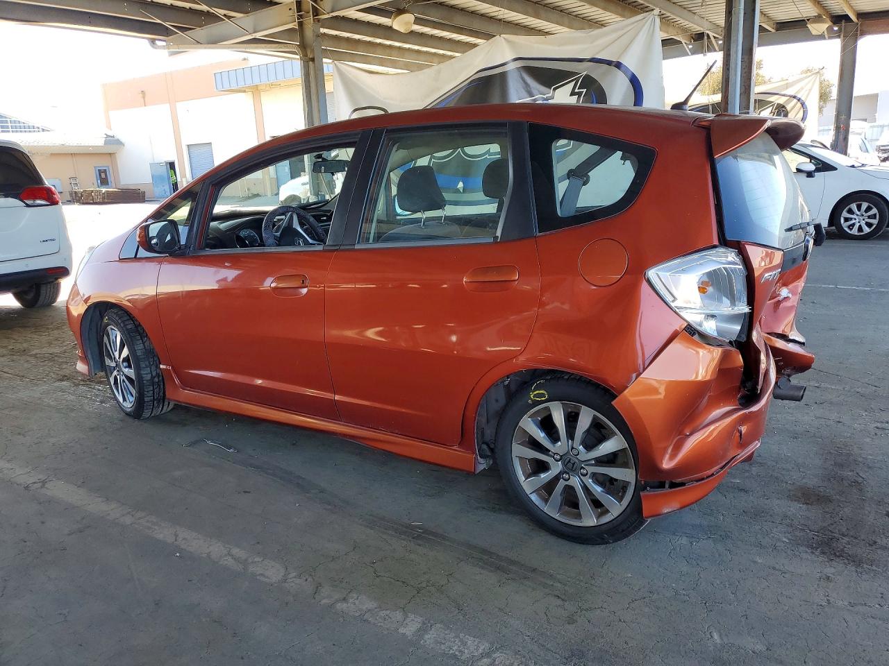 2012 Honda Fit Sport Orange vin: JHMGE8H68CC017508