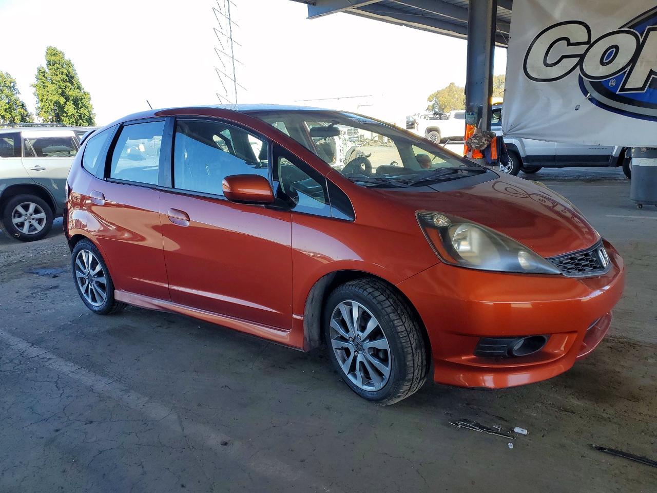 2012 Honda Fit Sport Orange vin: JHMGE8H68CC017508