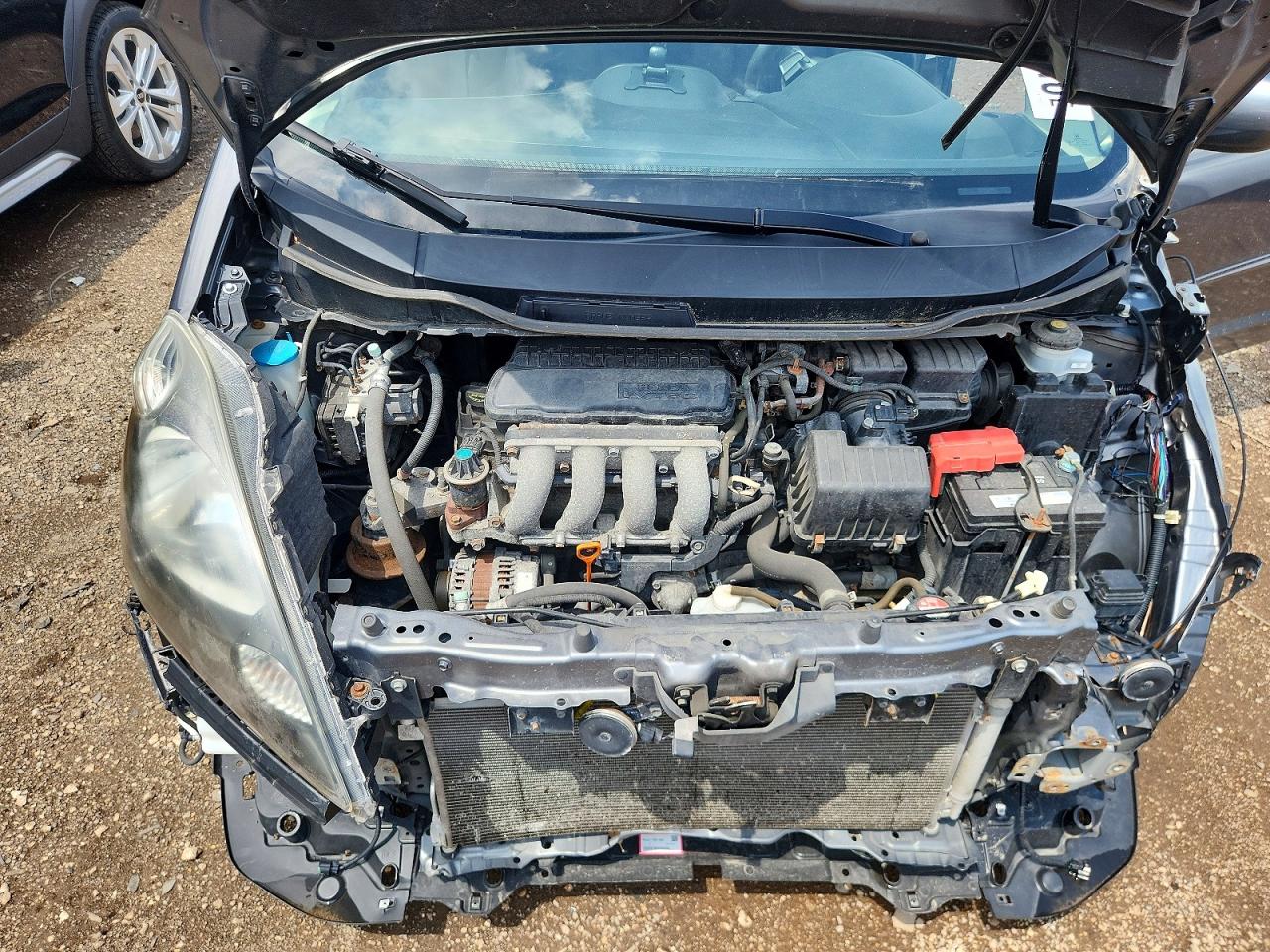 2012 Honda Fit Sport Gray vin: JHMGE8H68CC019839