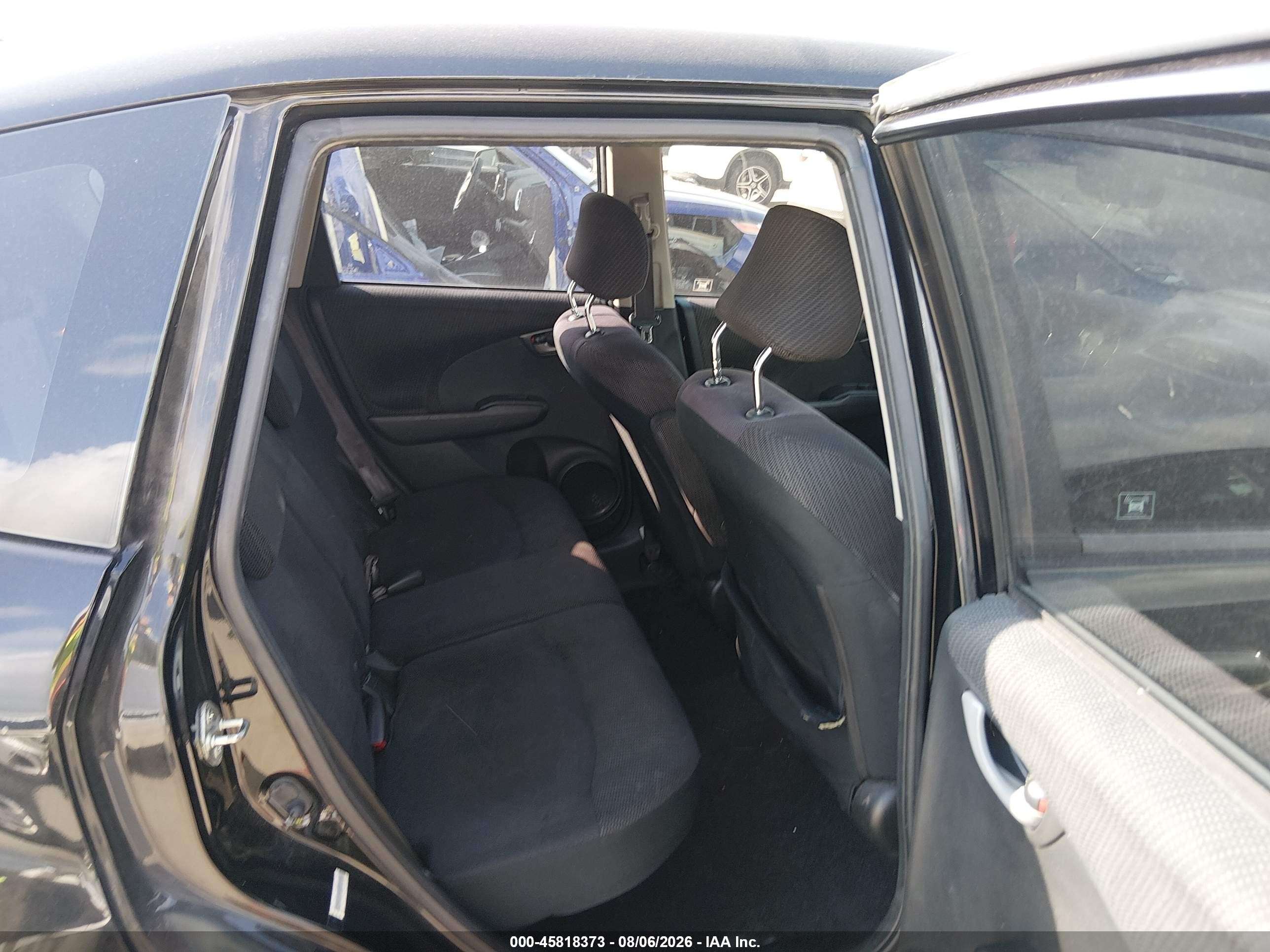 2013 Honda Fit Sport Black vin: JHMGE8H68DC009264