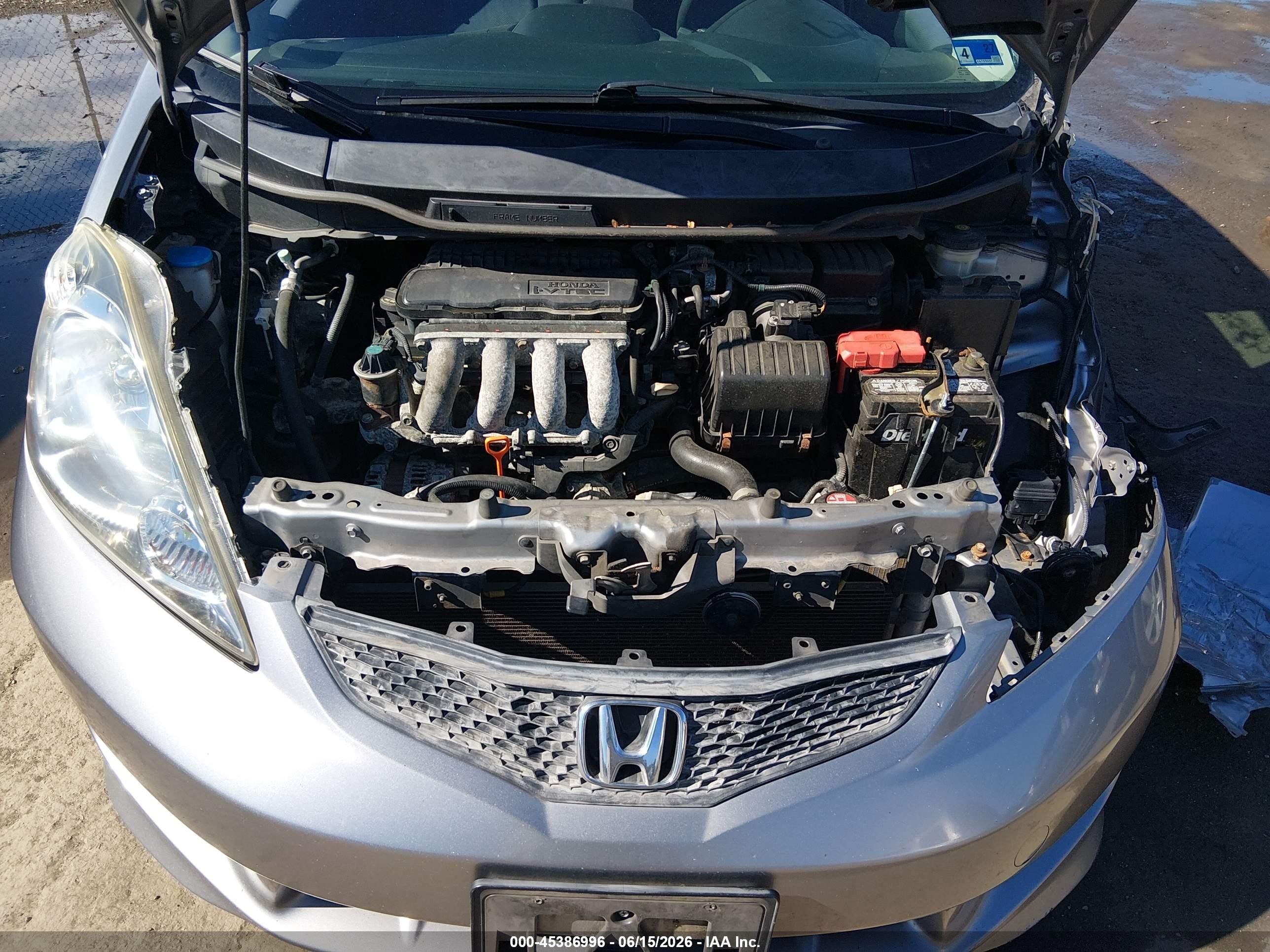 2010 Honda Fit Sport Gray vin: JHMGE8H69AC023833