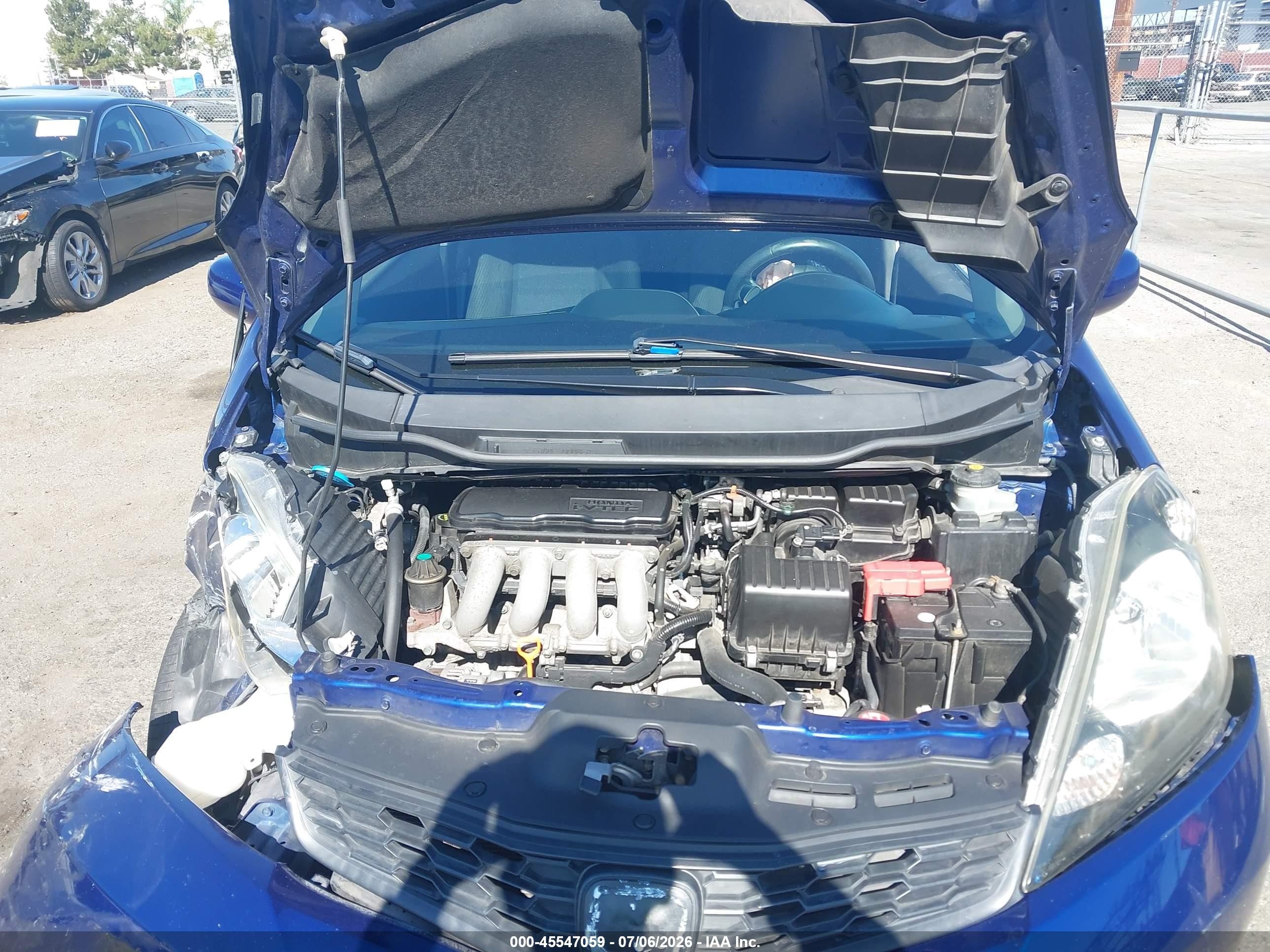 2013 Honda Fit Sport Blue vin: JHMGE8H69DC011301