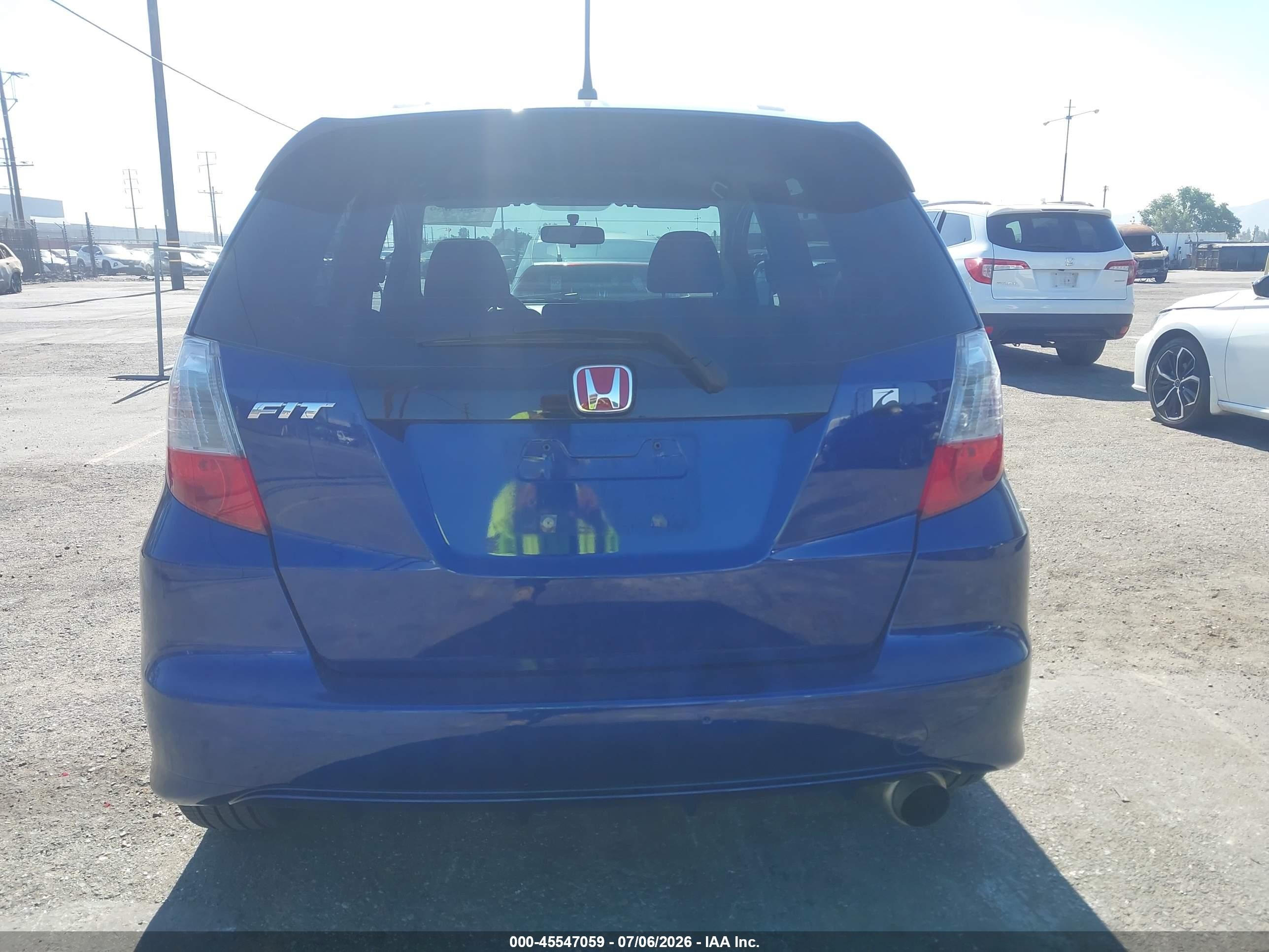 2013 Honda Fit Sport Blue vin: JHMGE8H69DC011301