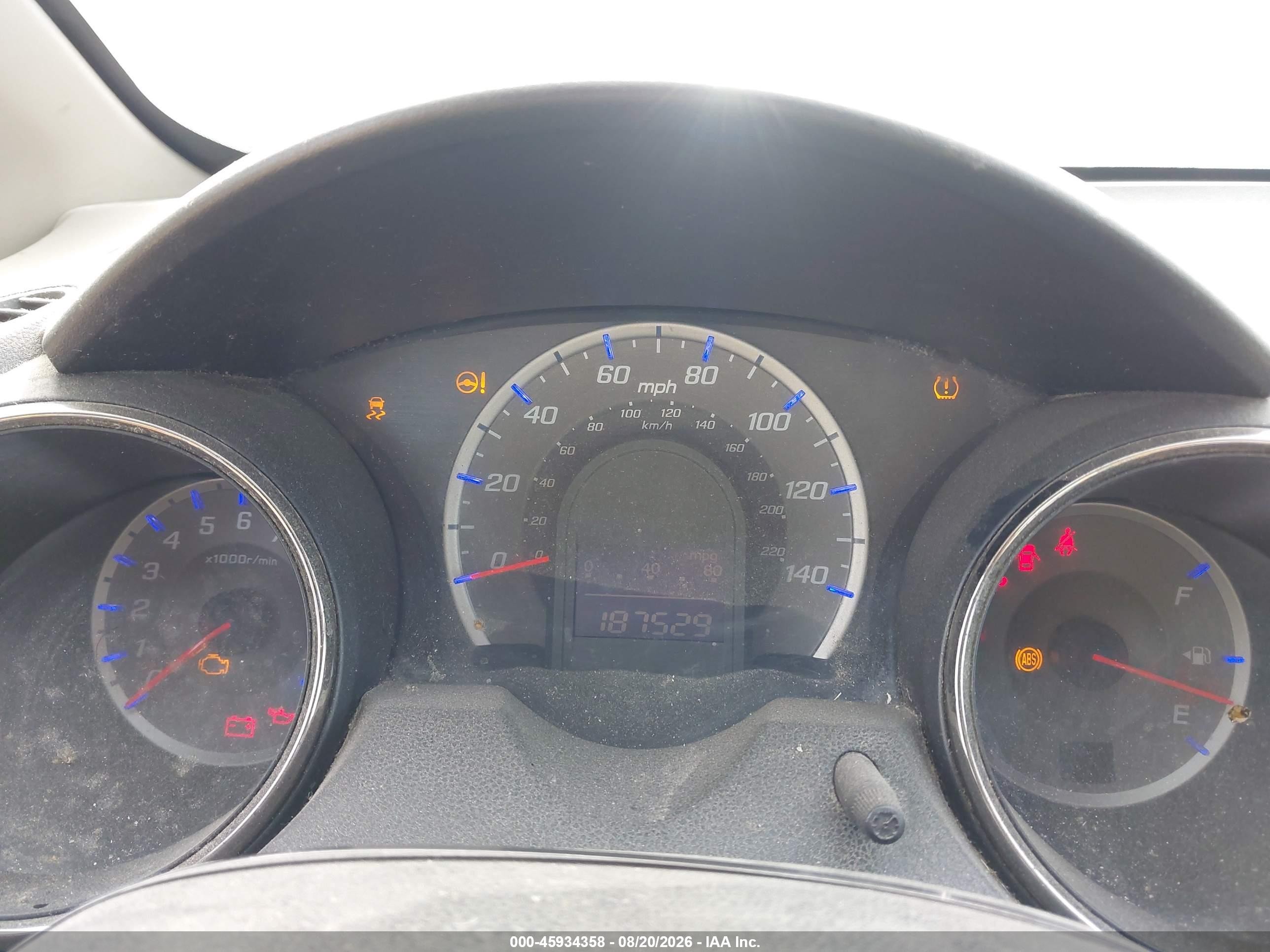 2013 Honda Fit Sport Синий vin: JHMGE8H69DC059123