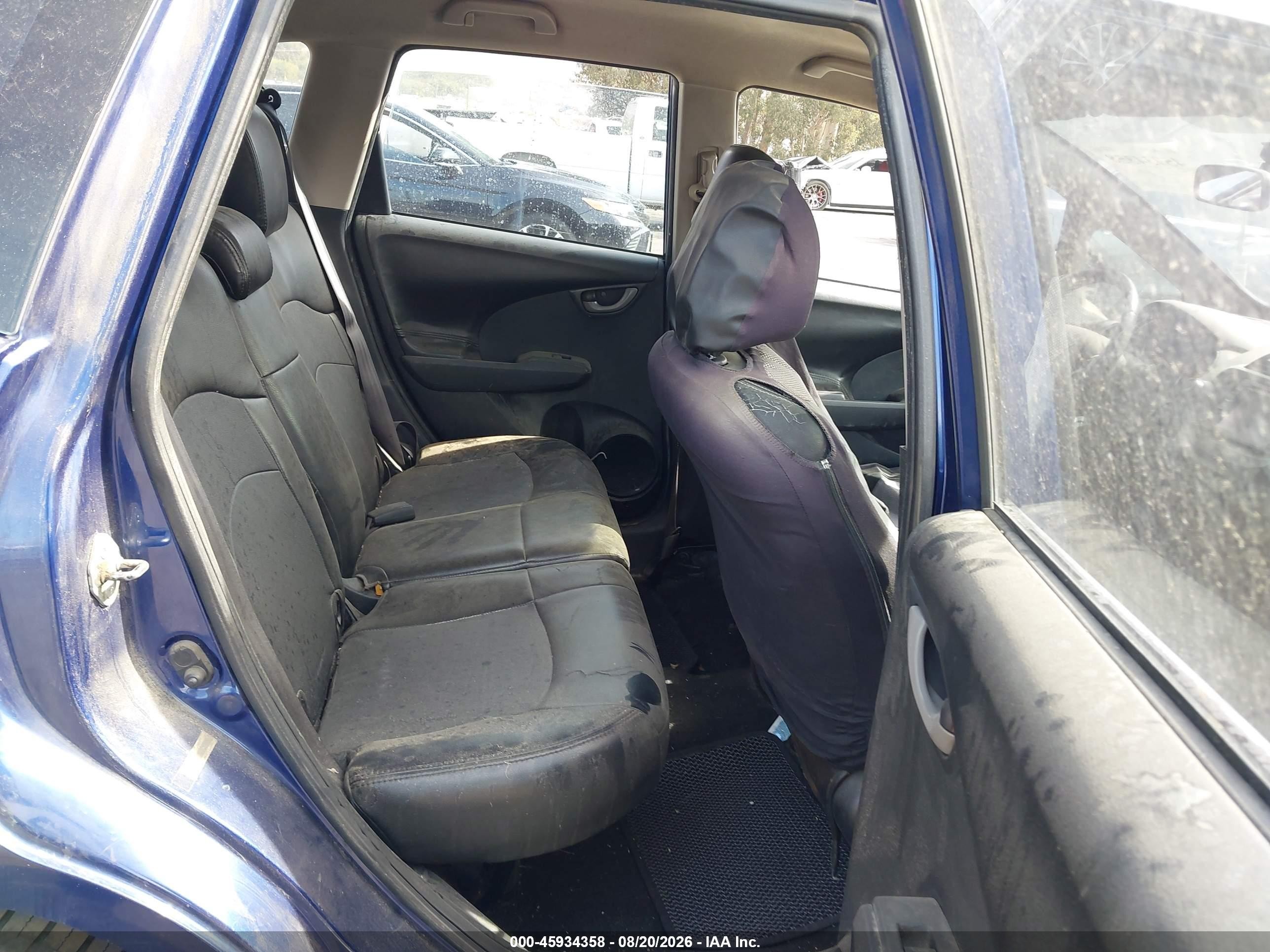 2013 Honda Fit Sport Синий vin: JHMGE8H69DC059123