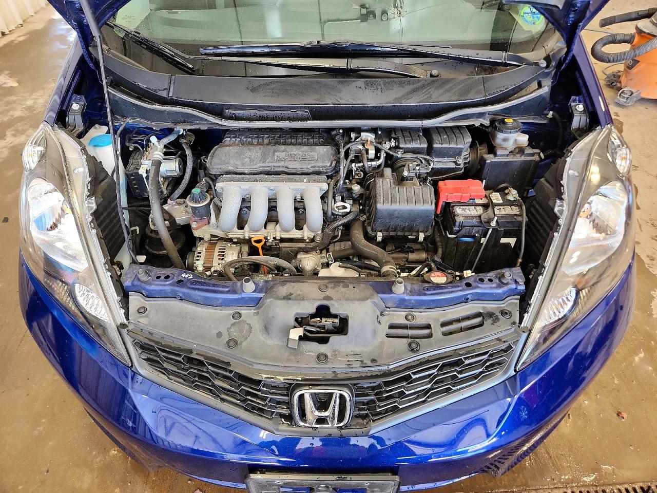 2013 Honda Fit Sport Blue vin: JHMGE8H6XDC051371