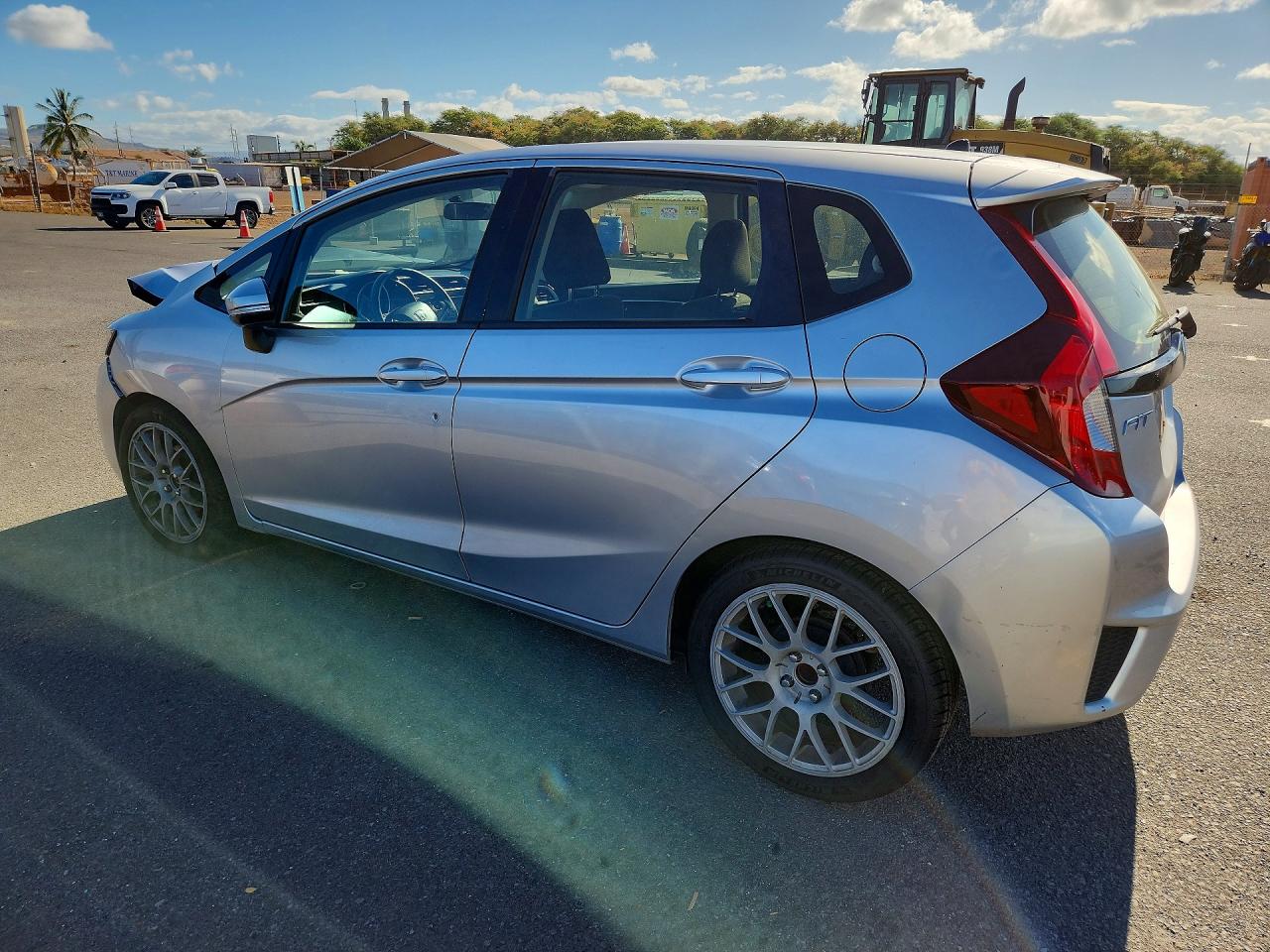 2016 Honda Fit Lx Серебряный vin: JHMGK5H50GS014712