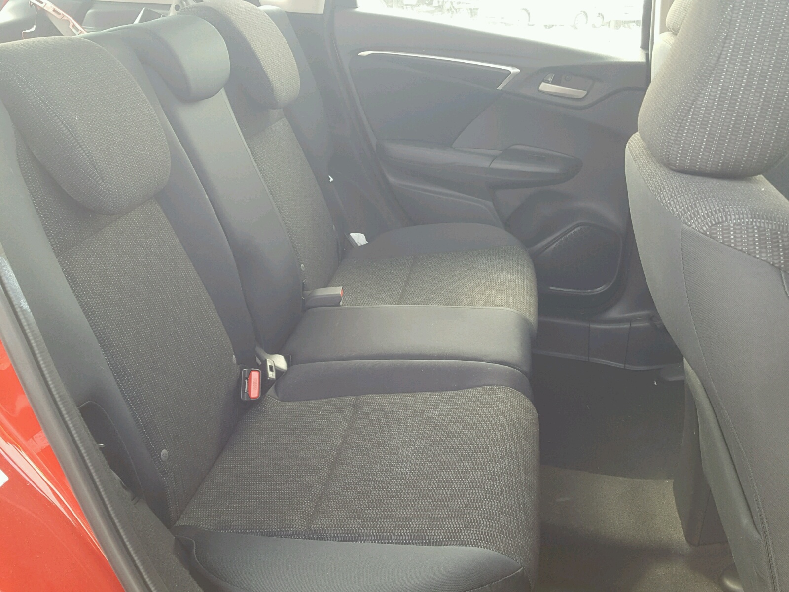 2016 Honda Fit Lx Red vin: JHMGK5H52GS008720