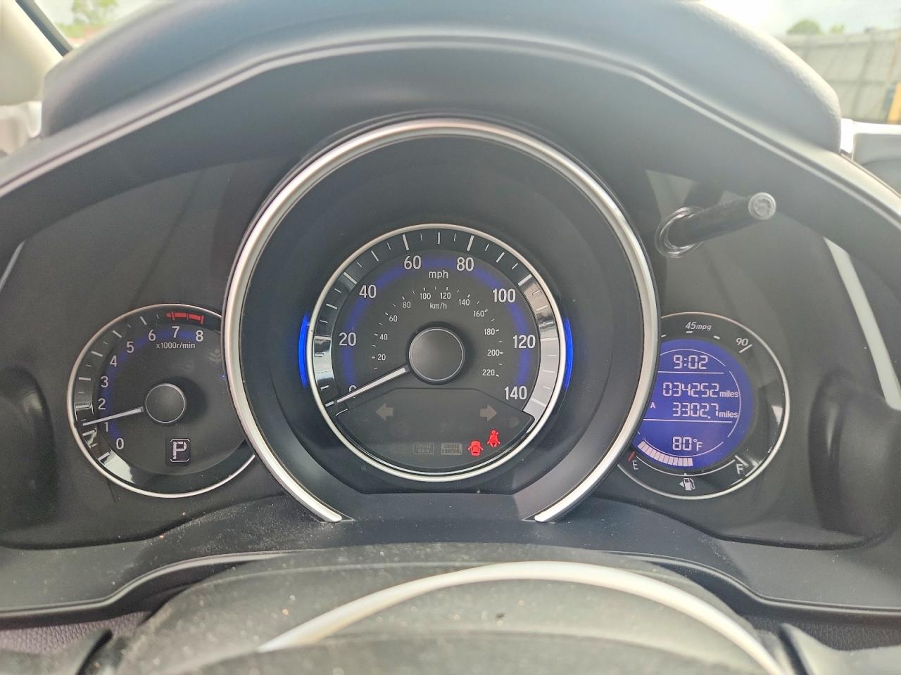 2017 Honda Fit Lx Gray vin: JHMGK5H53HS003253
