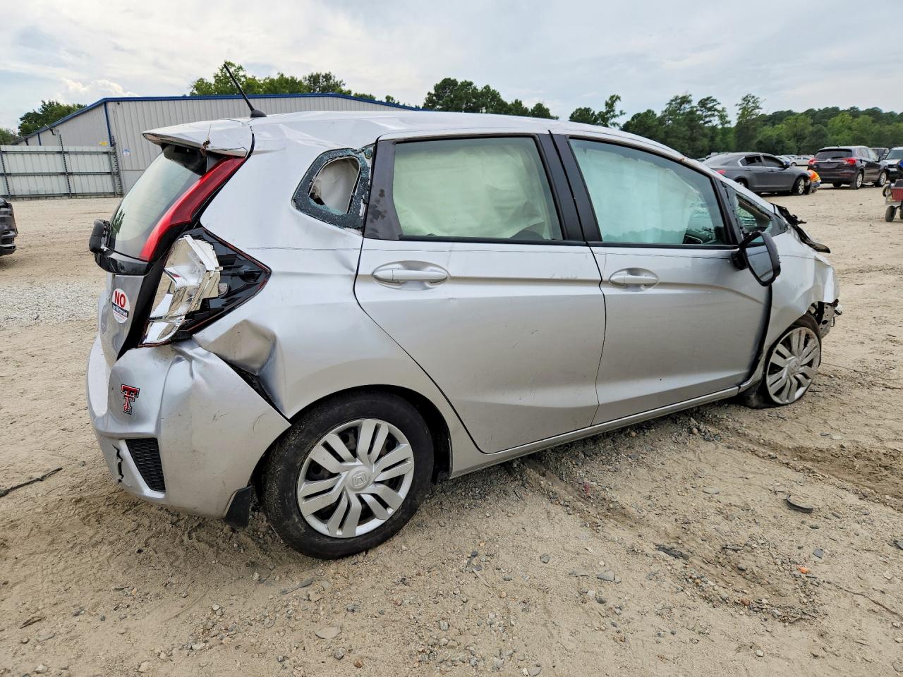 2016 Honda Fit Lx Серый vin: JHMGK5H54GS003616
