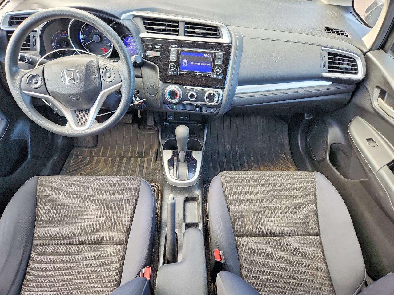 2016 Honda Fit Lx Black vin: JHMGK5H54GS010582