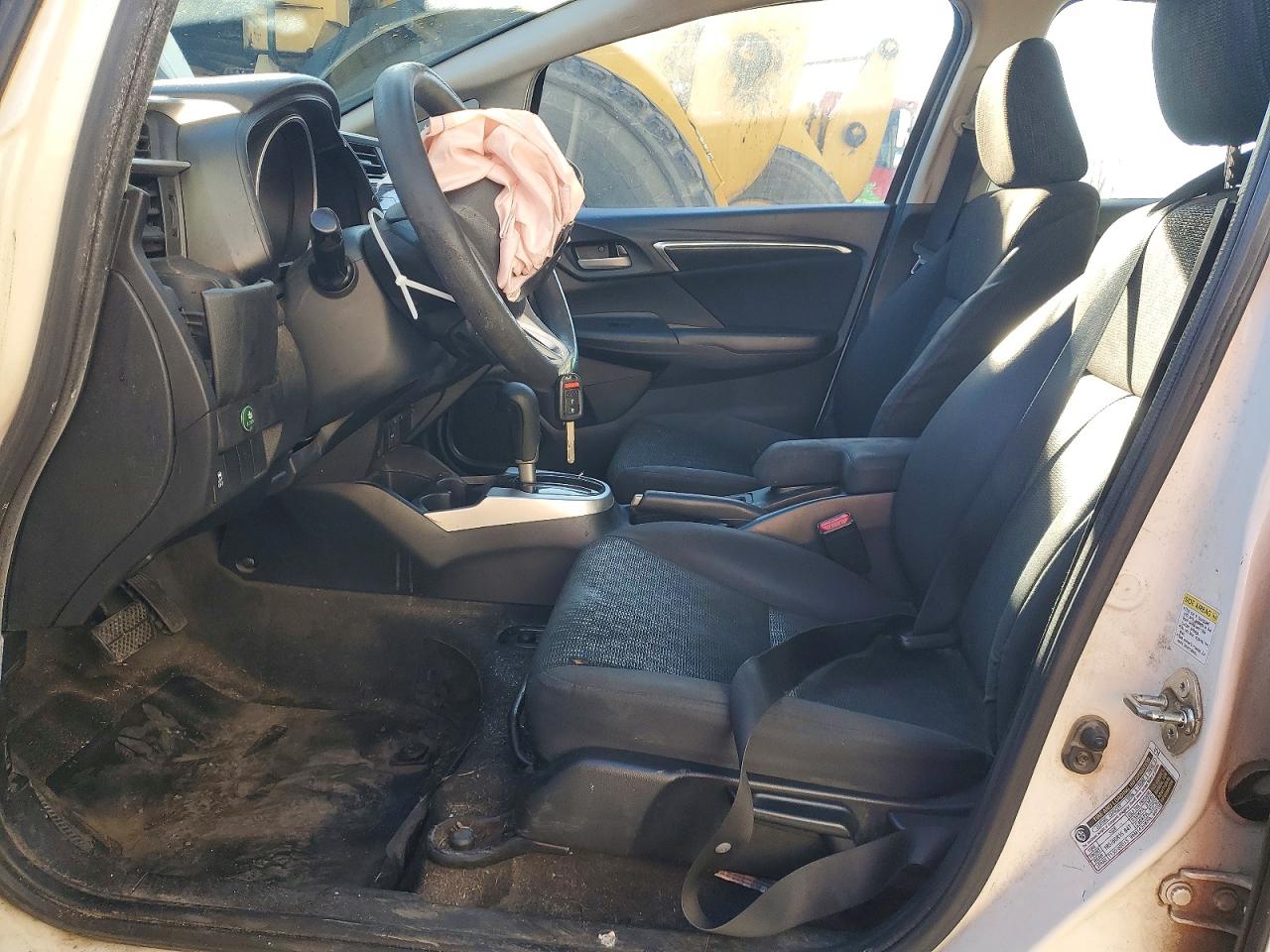 2016 Honda Fit Lx Белый vin: JHMGK5H57GS003934