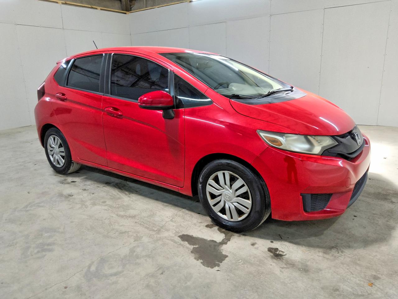 2016 Honda Fit Lx Red vin: JHMGK5H58GS011766