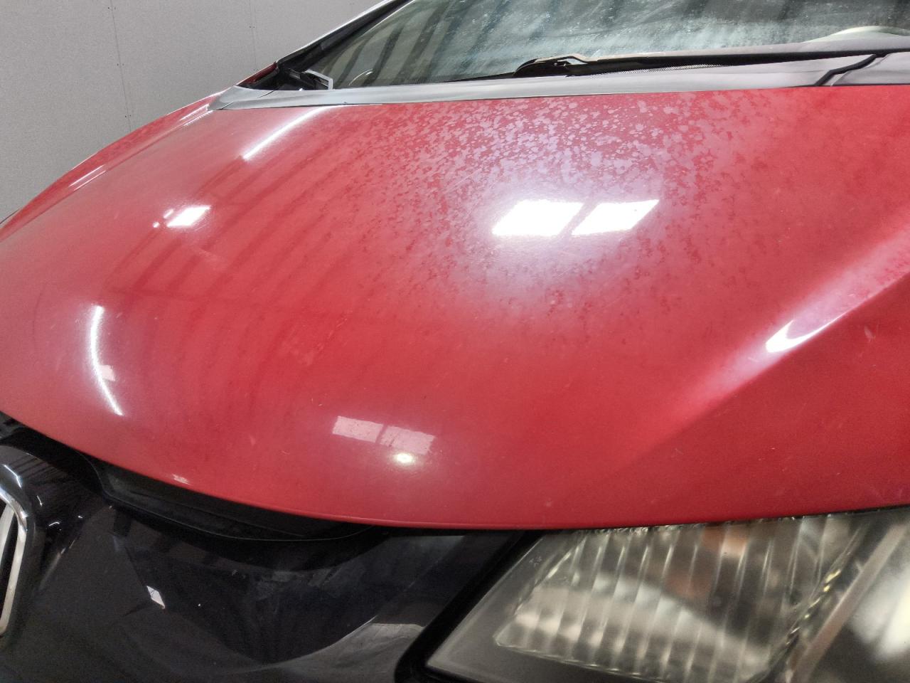 2016 Honda Fit Lx Red vin: JHMGK5H58GS011766 Damage: Hood, Dent(S) W/ Paint Dmg, 3 To 4 Inches