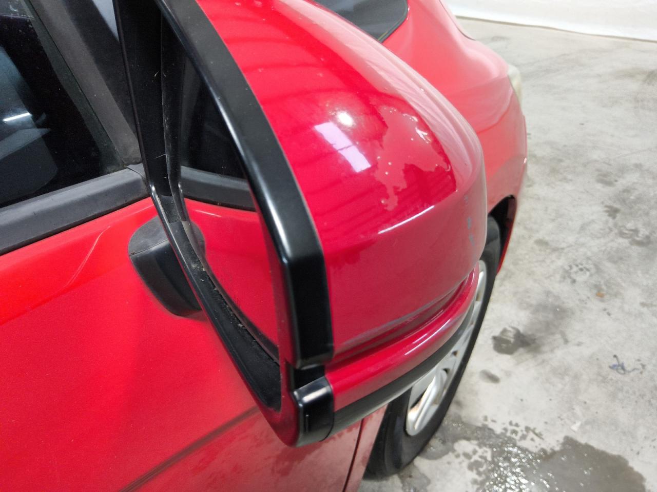 2016 Honda Fit Lx Red vin: JHMGK5H58GS011766 Damage: Right Mirror, Oxidized, 5 To 6 Inches