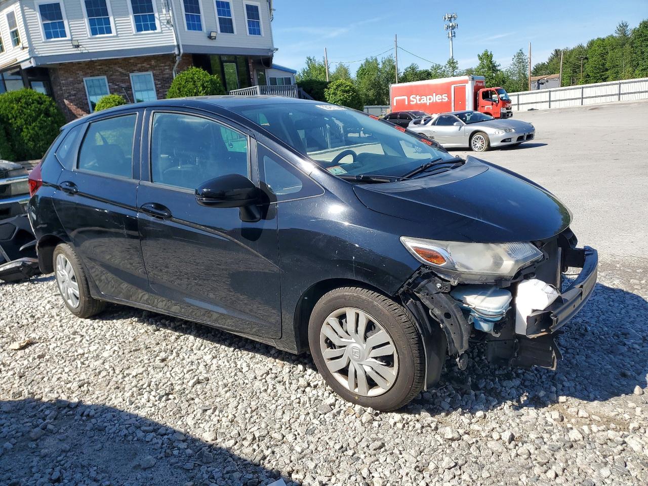 2016 Honda Fit Lx Черный vin: JHMGK5H58GX029560