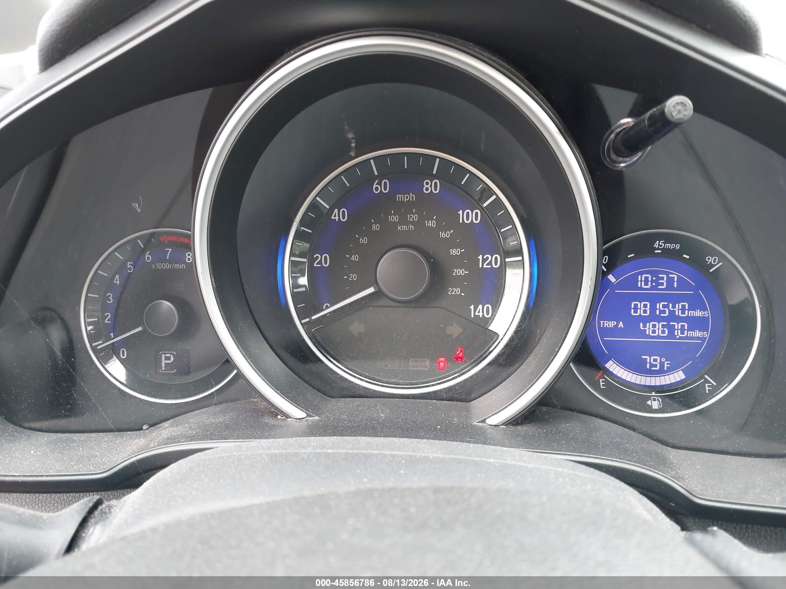 2016 Honda Fit Ex Red vin: JHMGK5H71GX004078