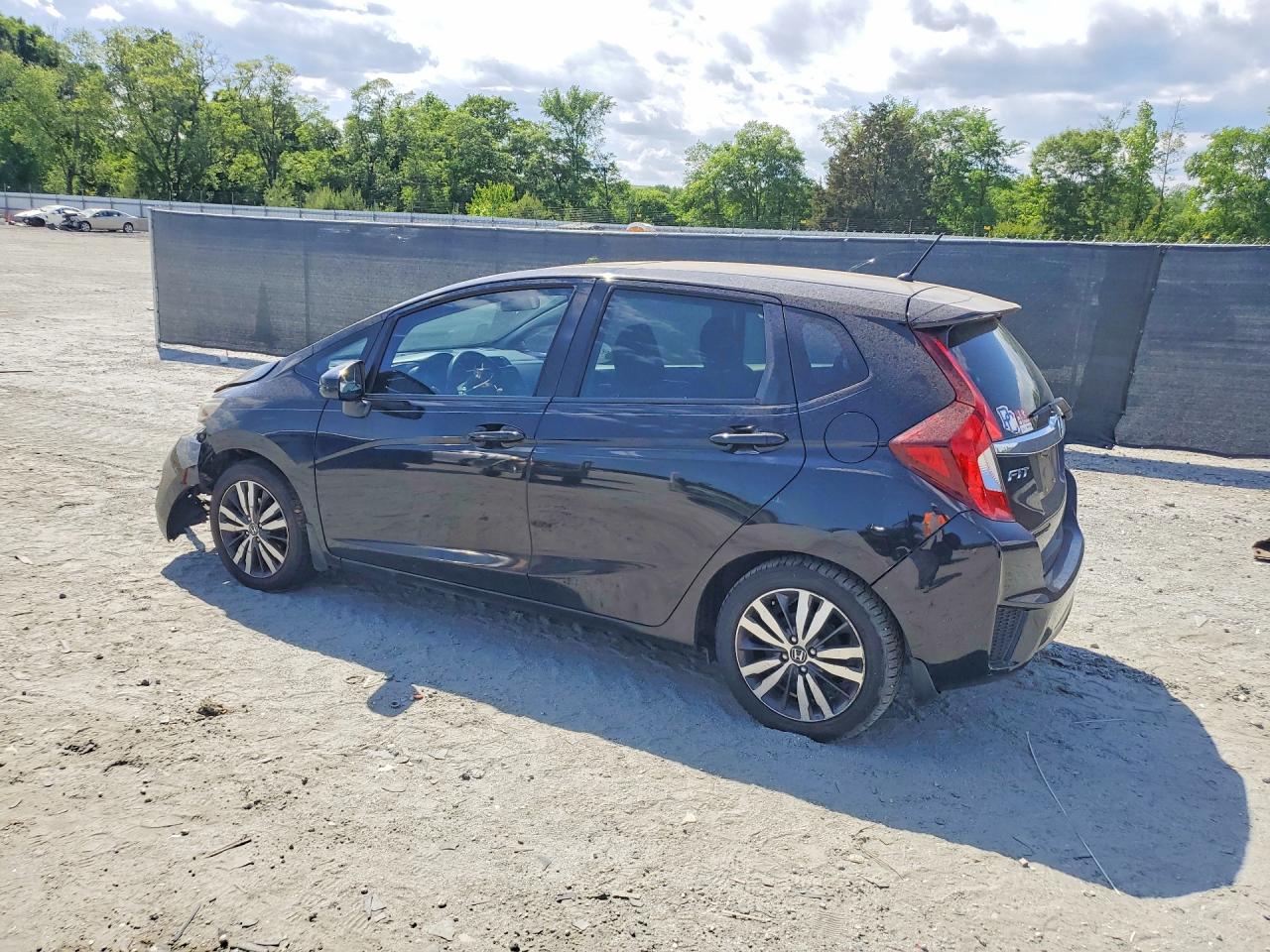 2016 Honda Fit Ex Black vin: JHMGK5H71GX025643