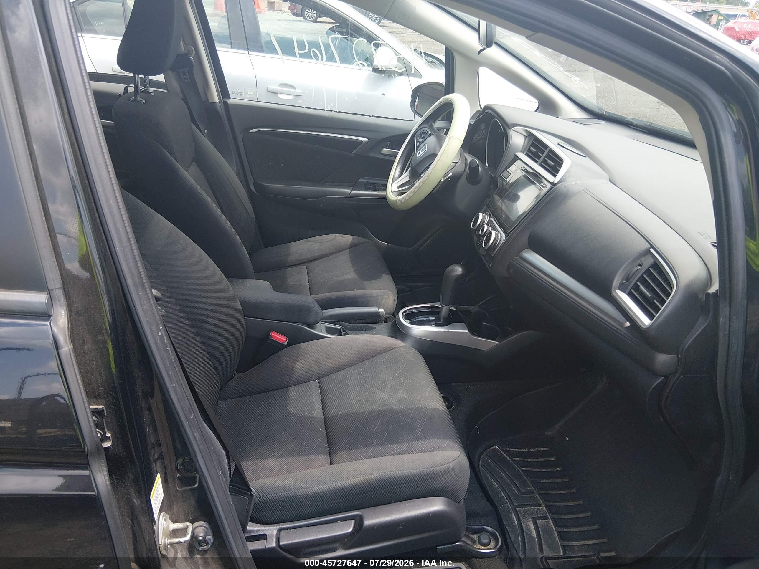2016 Honda Fit Ex Black vin: JHMGK5H72GX037008