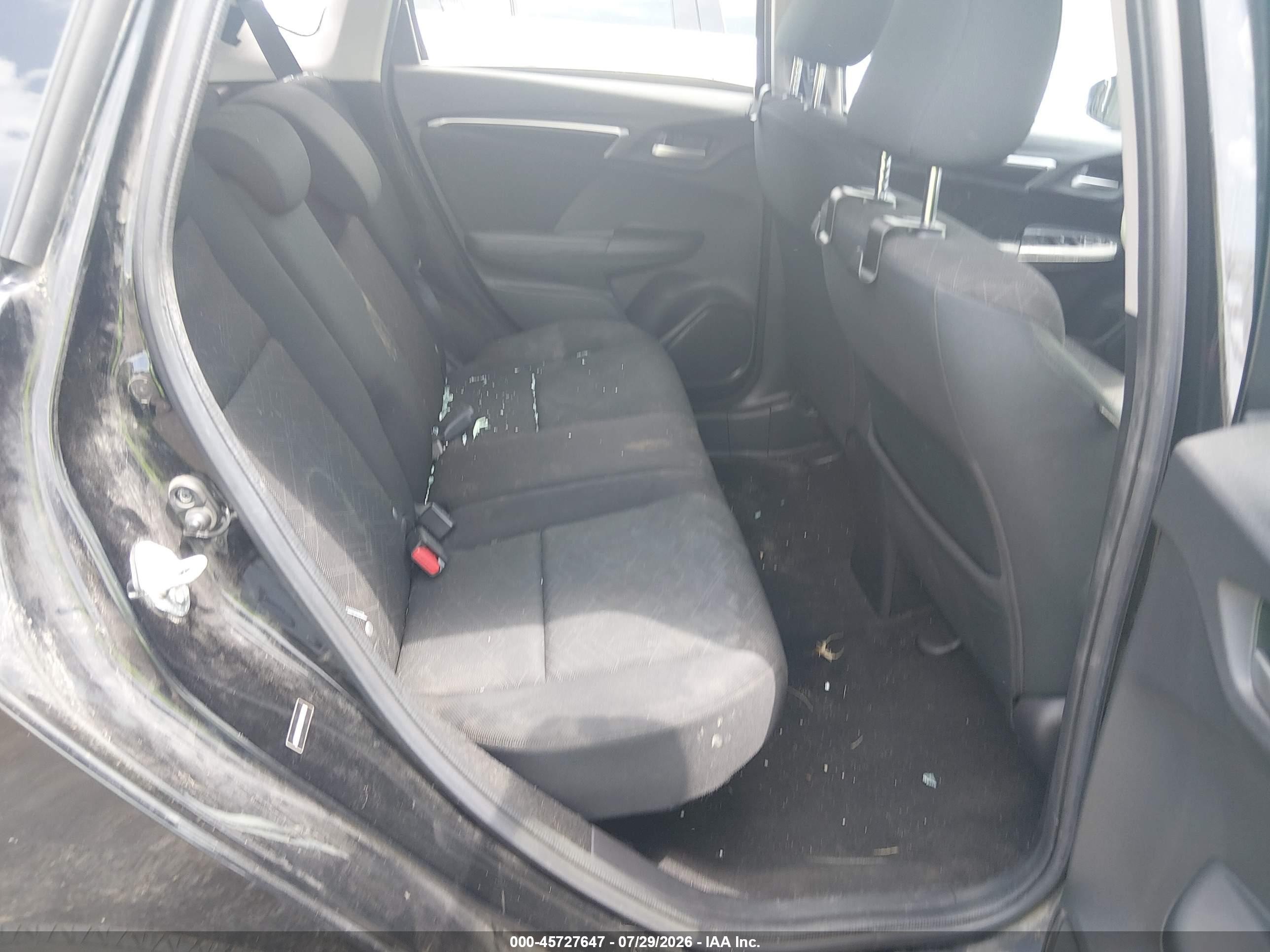 2016 Honda Fit Ex Black vin: JHMGK5H72GX037008