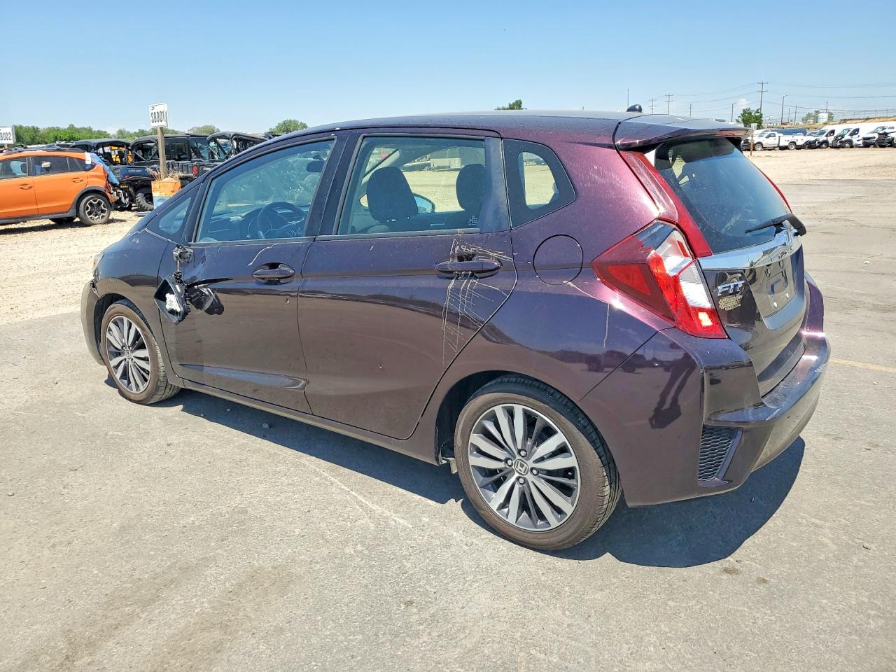 2016 Honda Fit Ex Фиолетовый vin: JHMGK5H74GS001026