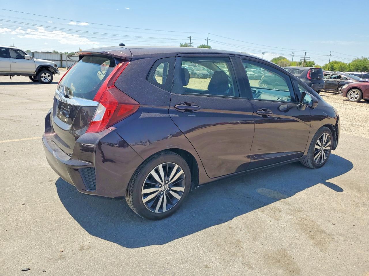 2016 Honda Fit Ex Фиолетовый vin: JHMGK5H74GS001026