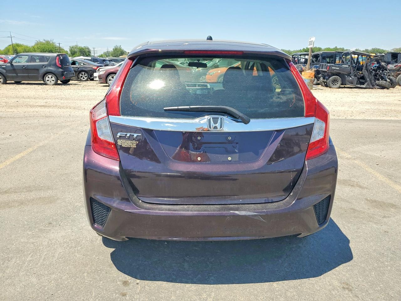 2016 Honda Fit Ex Фиолетовый vin: JHMGK5H74GS001026