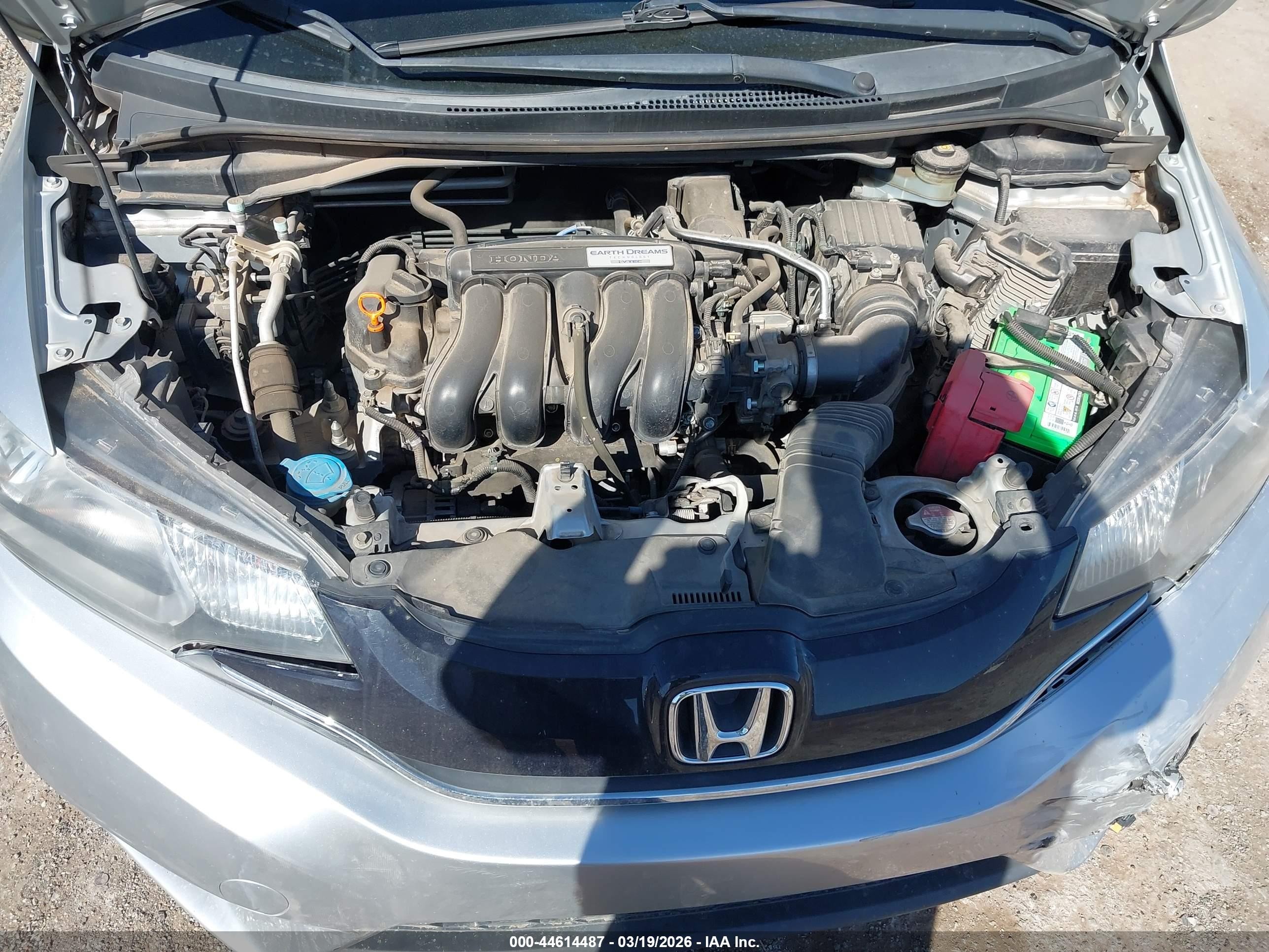 2016 Honda Fit Ex Серебряный vin: JHMGK5H77GX033522