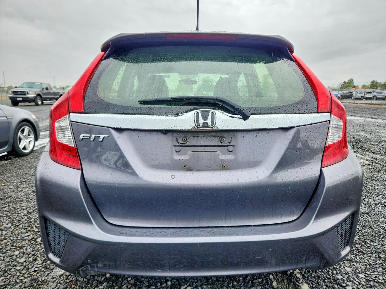 2017 Honda Fit Ex Серый vin: JHMGK5H78HS002133