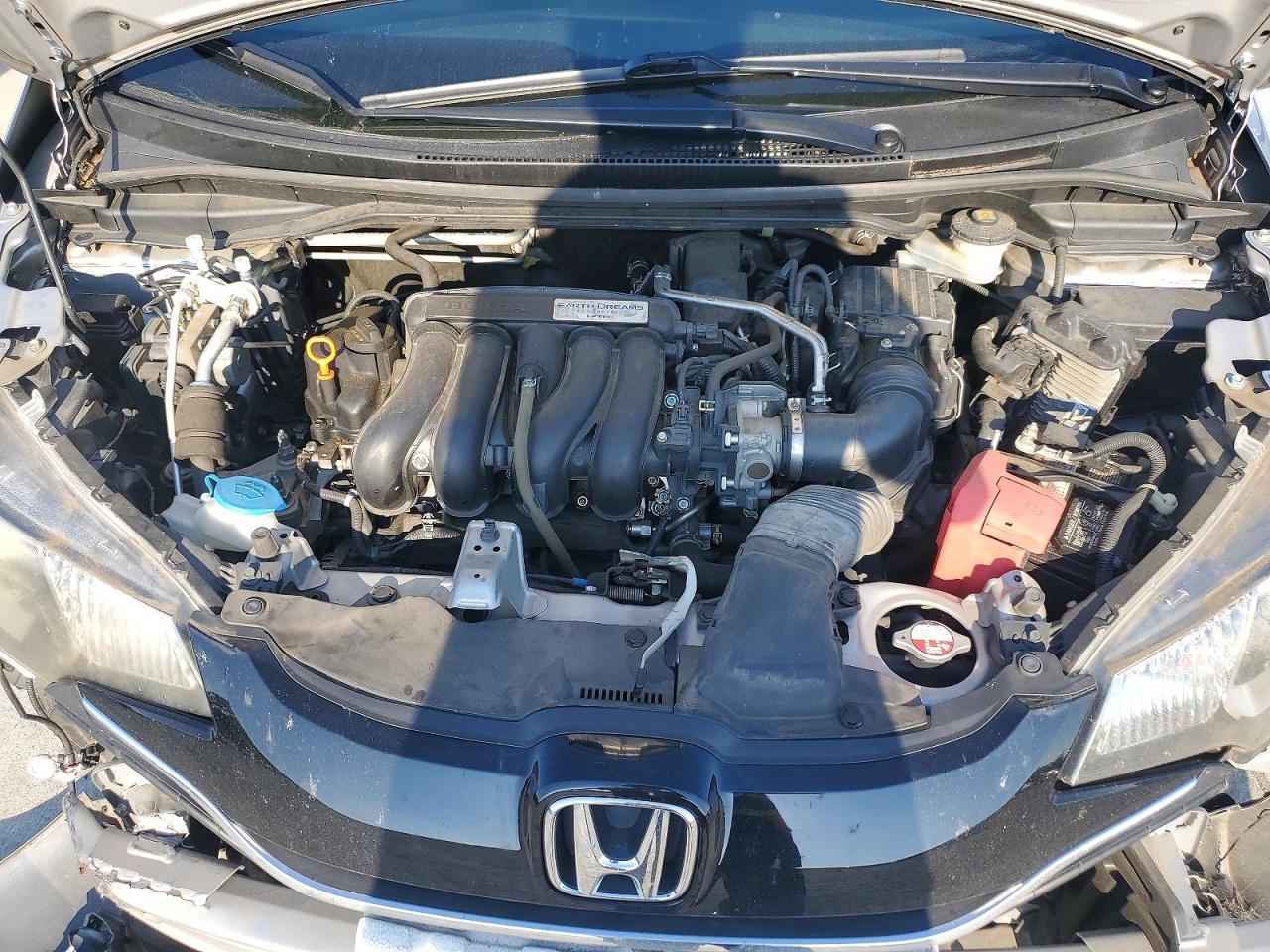 2017 Honda Fit Ex Silver vin: JHMGK5H81HS017887