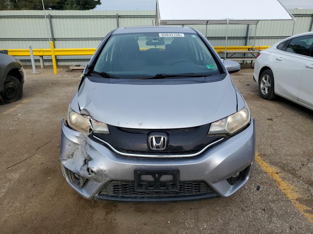 2017 Honda Fit Ex Silver vin: JHMGK5H82HS016554