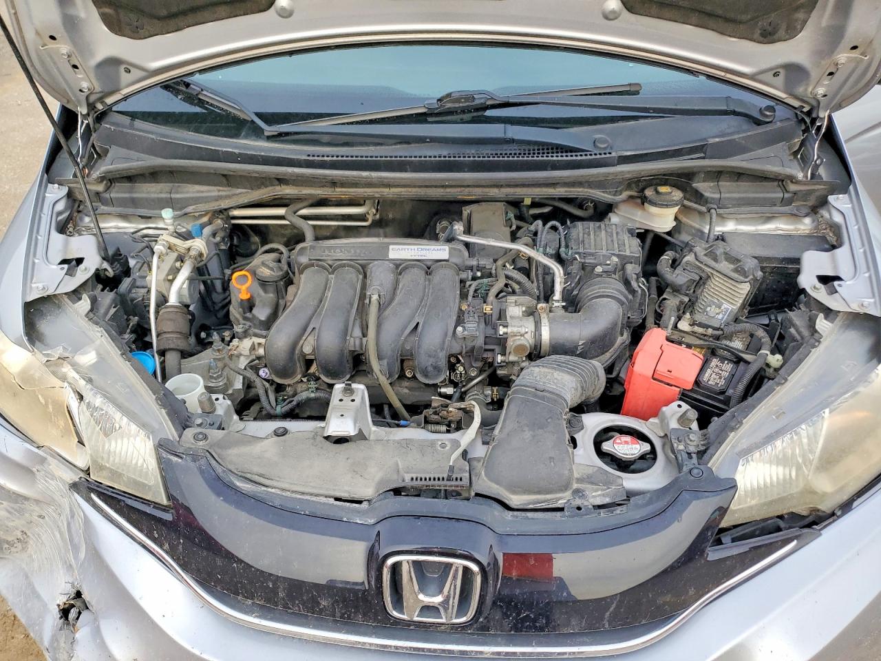 2017 Honda Fit Ex Silver vin: JHMGK5H82HS016554