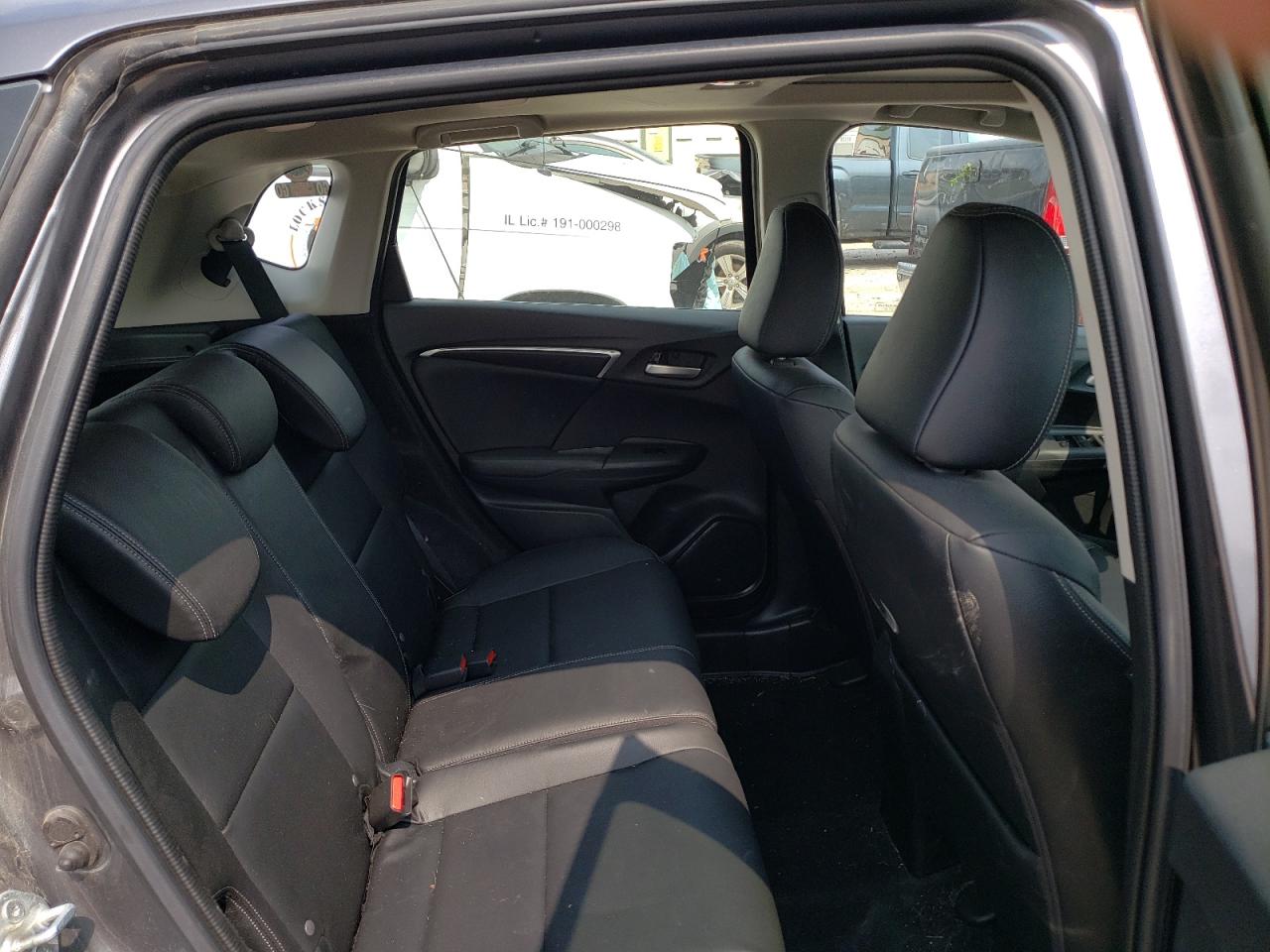 2017 Honda Fit Ex Gray vin: JHMGK5H89HS019967