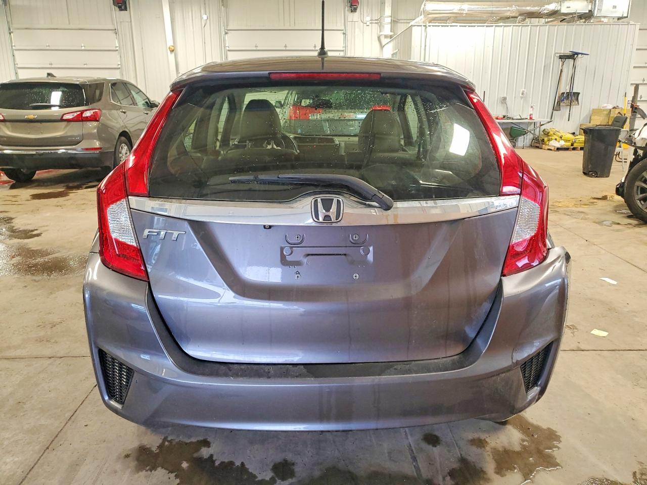 2017 Honda Fit Ex Серый vin: JHMGK5H89HS019967