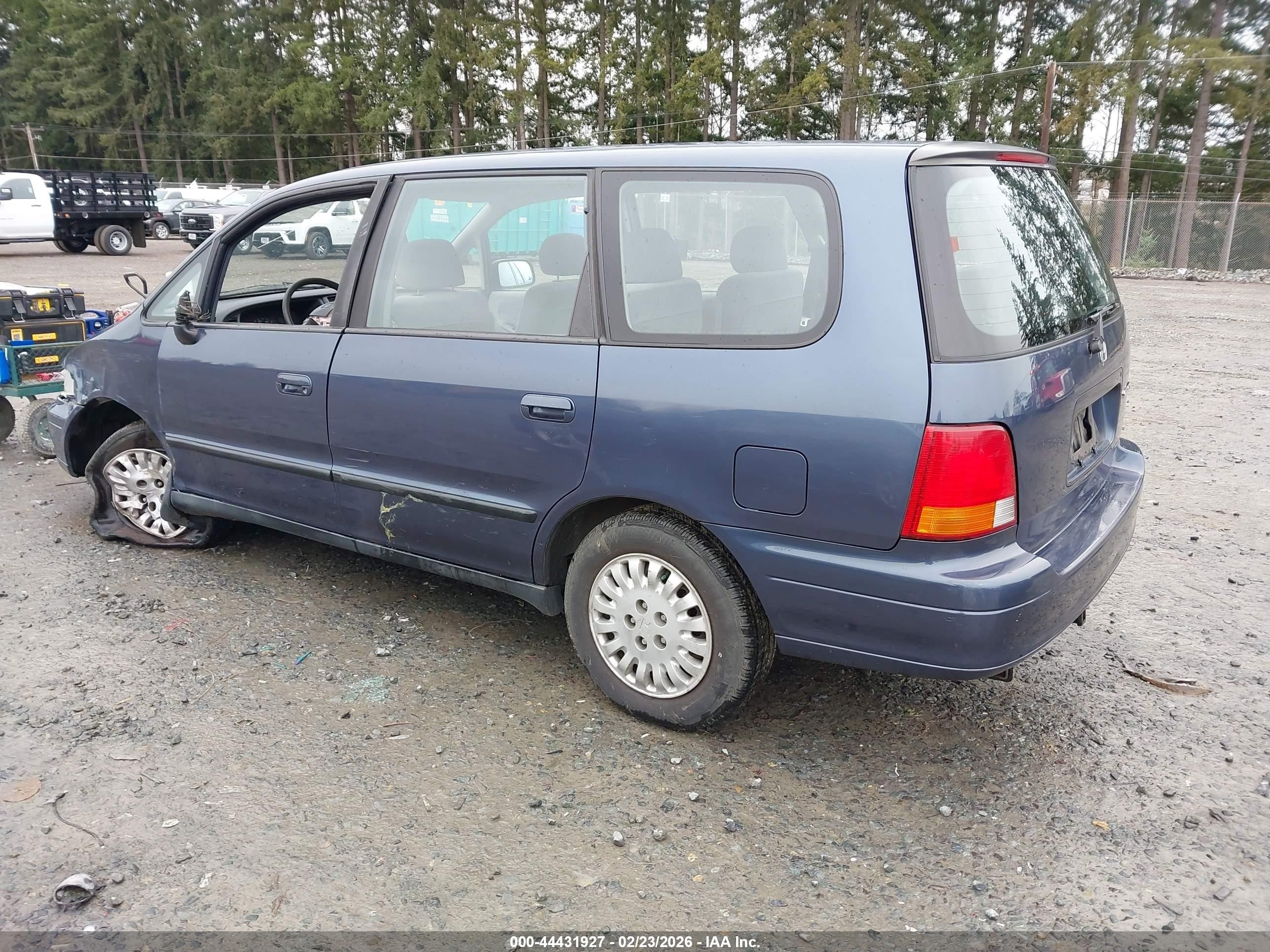 1995 Honda Odyssey Lx/ex Blue vin: JHMRA1840SC021657