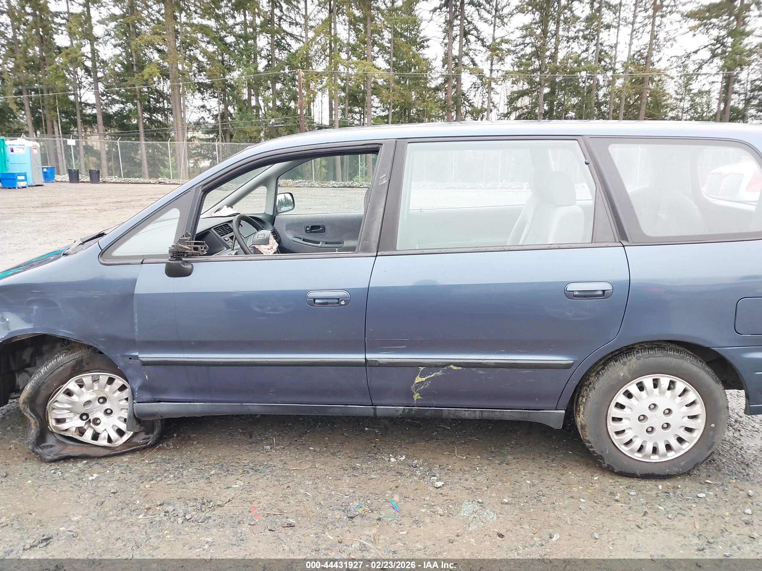 1995 Honda Odyssey Lx/ex Blue vin: JHMRA1840SC021657