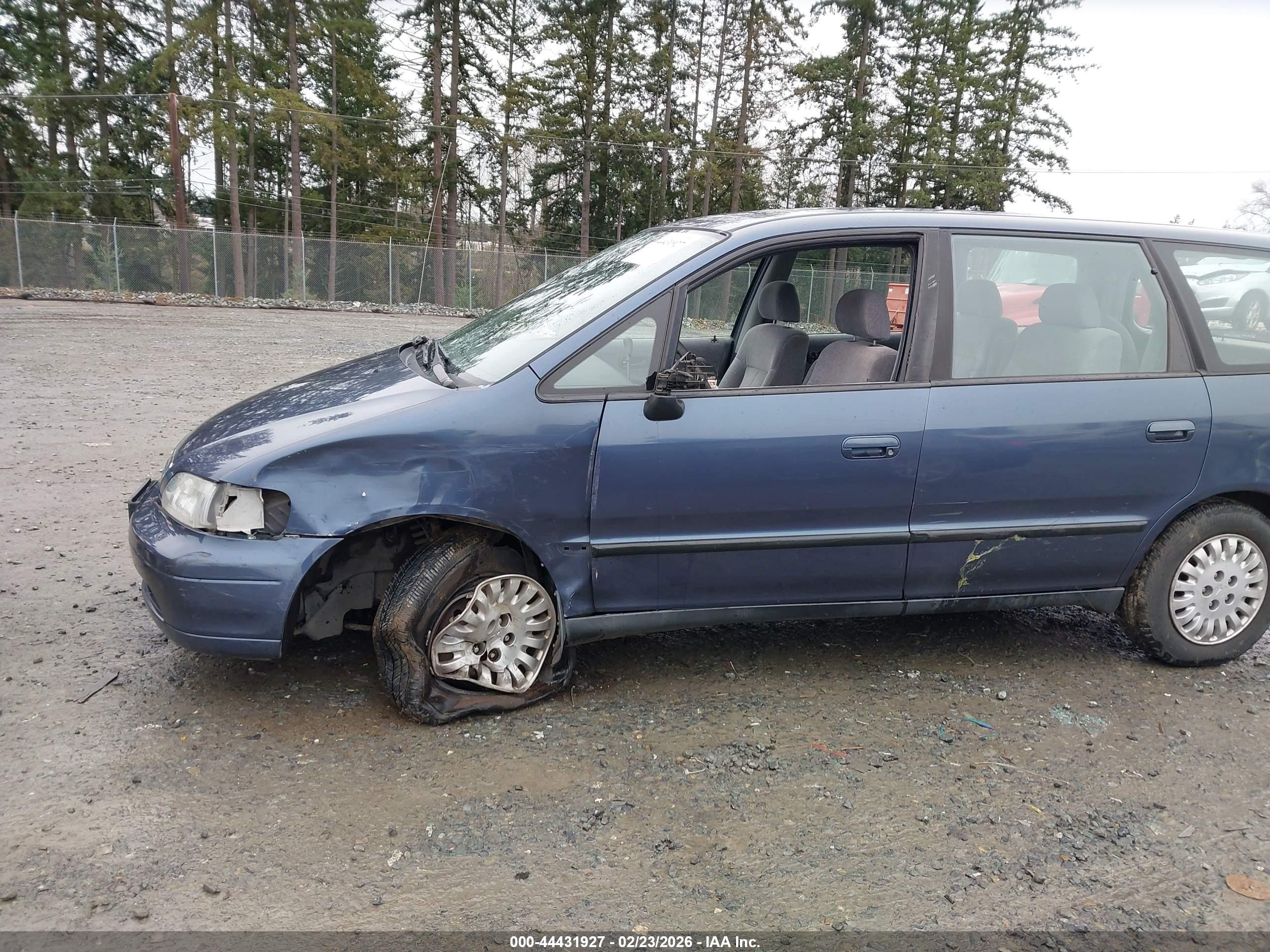 1995 Honda Odyssey Lx/ex Blue vin: JHMRA1840SC021657