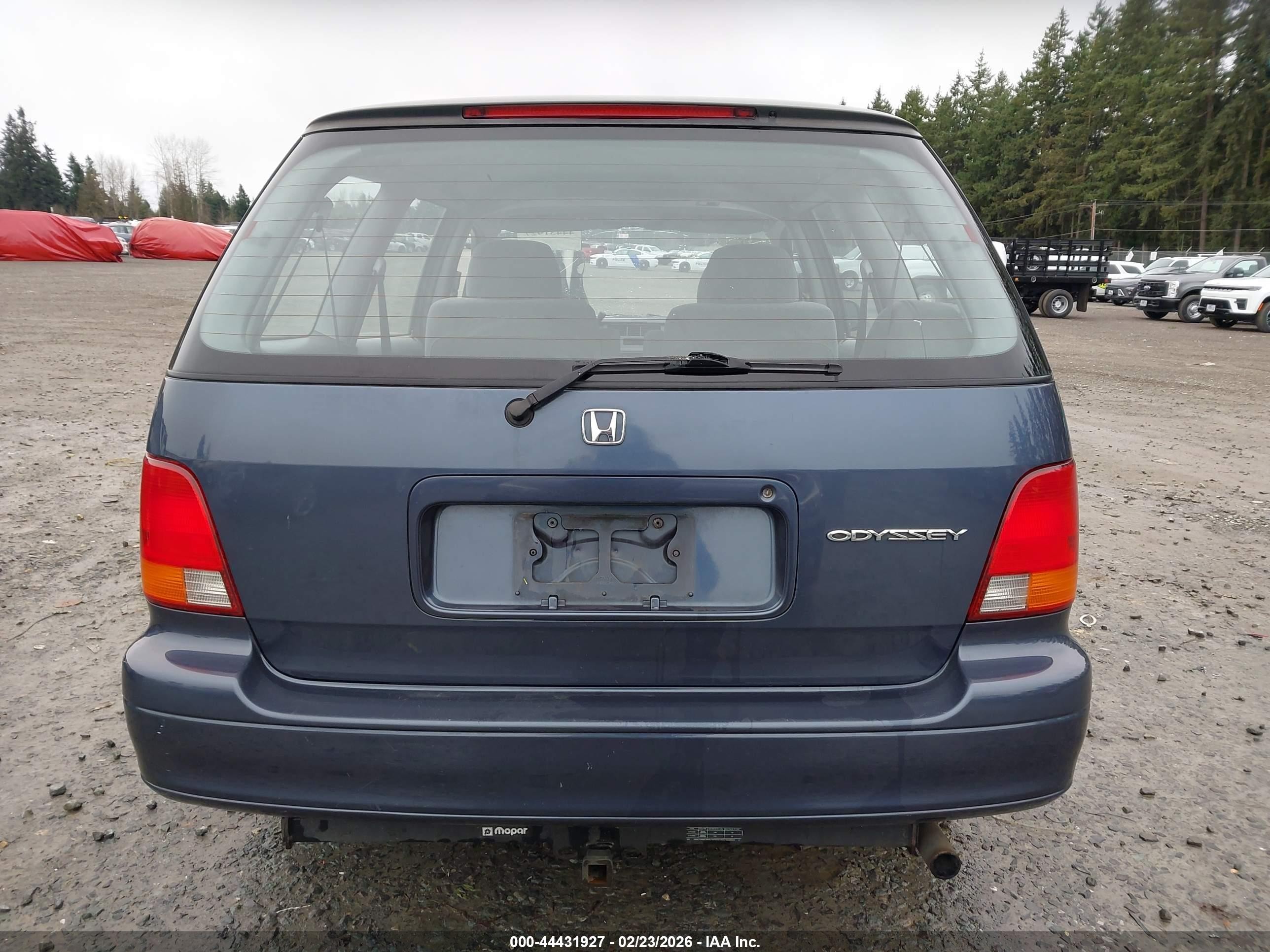 1995 Honda Odyssey Lx/ex Blue vin: JHMRA1840SC021657
