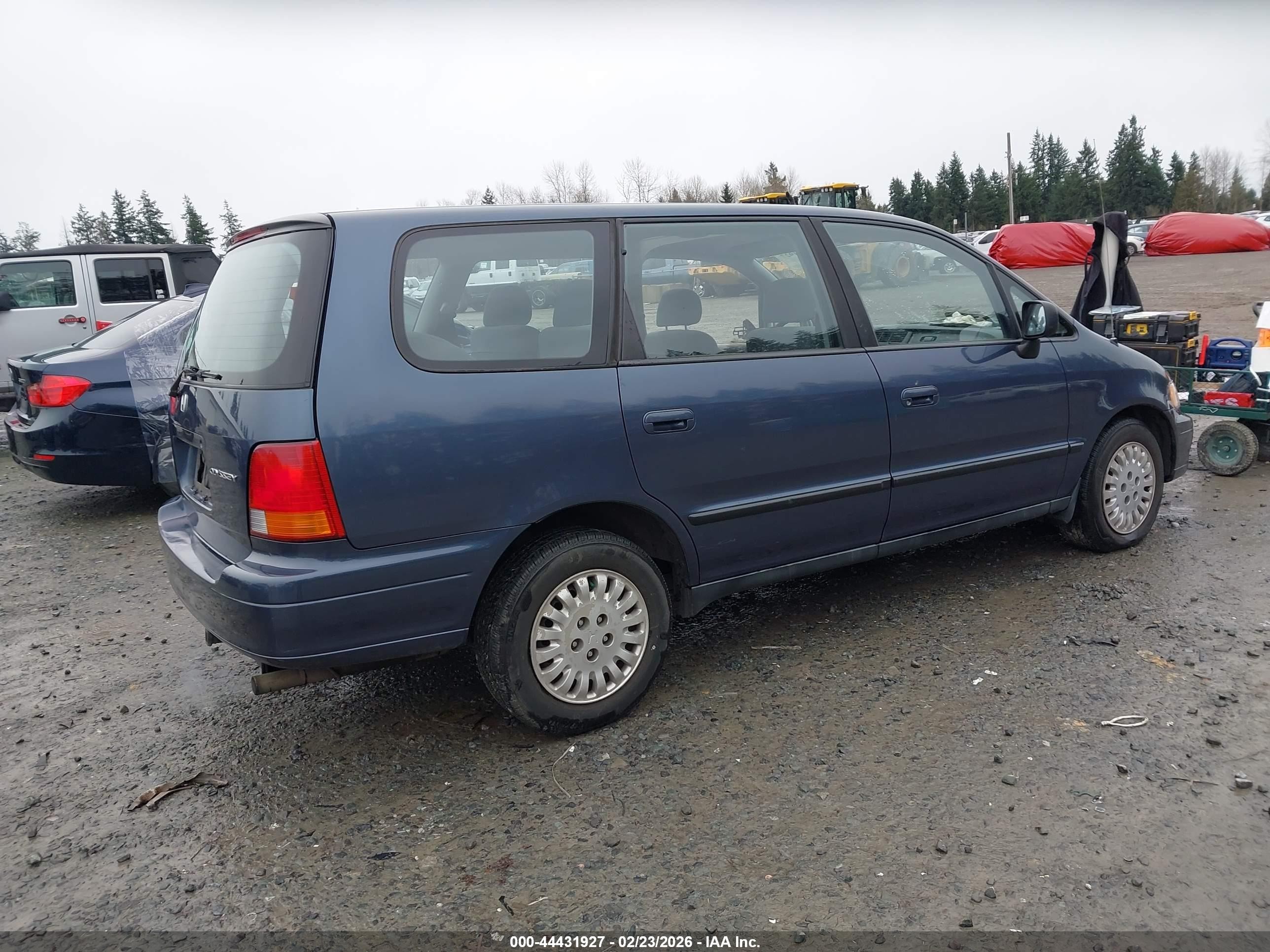1995 Honda Odyssey Lx/ex Blue vin: JHMRA1840SC021657