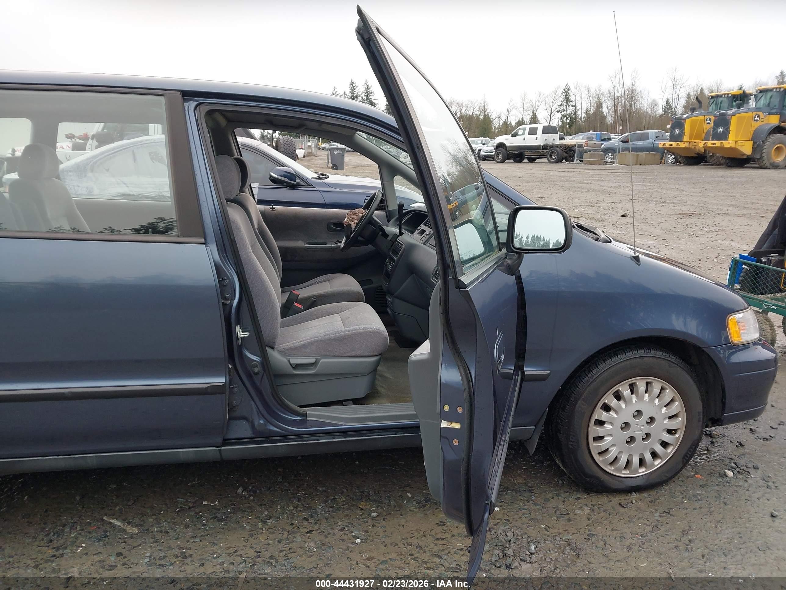 1995 Honda Odyssey Lx/ex Blue vin: JHMRA1840SC021657