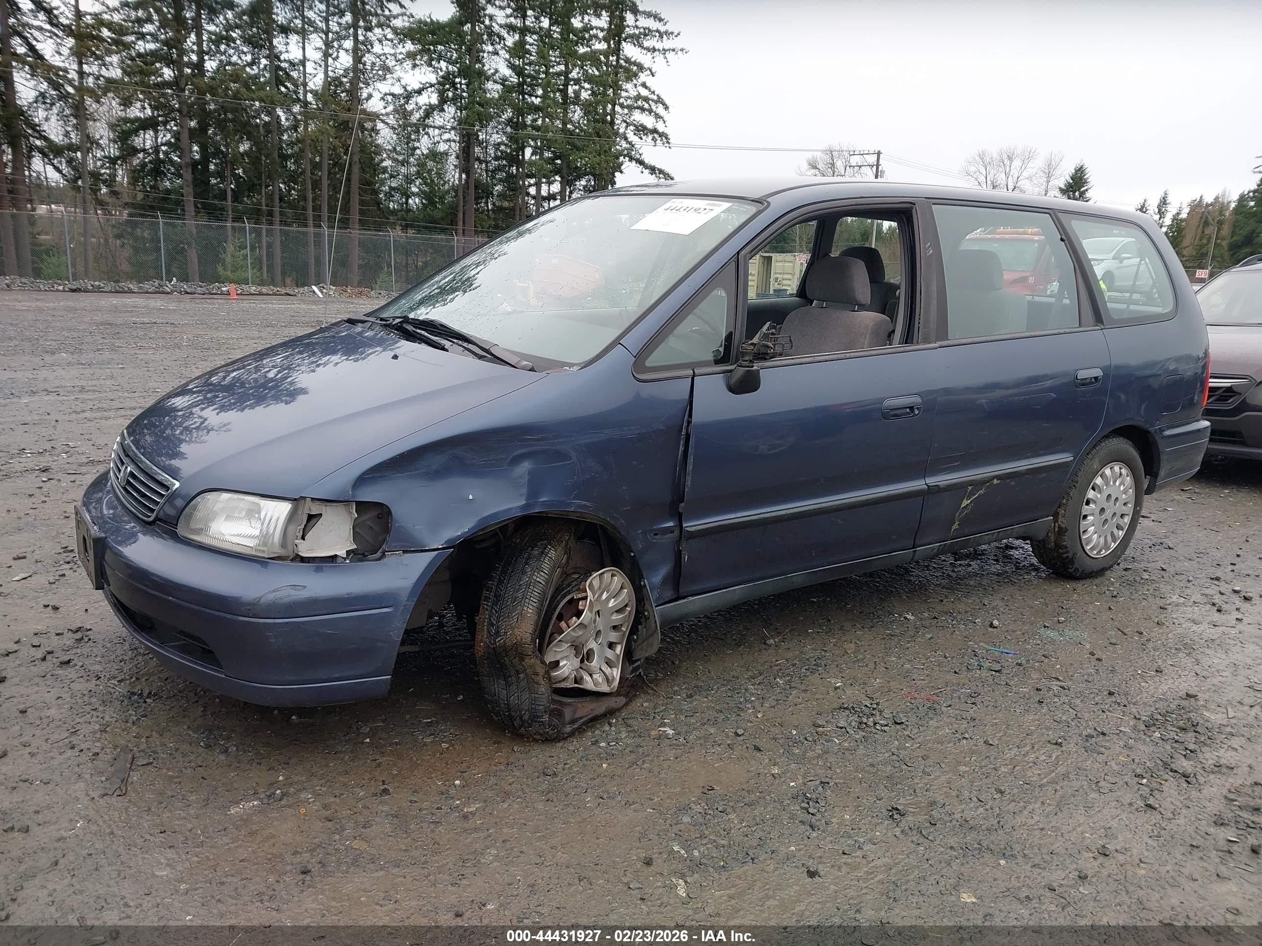 1995 Honda Odyssey Lx/ex Blue vin: JHMRA1840SC021657
