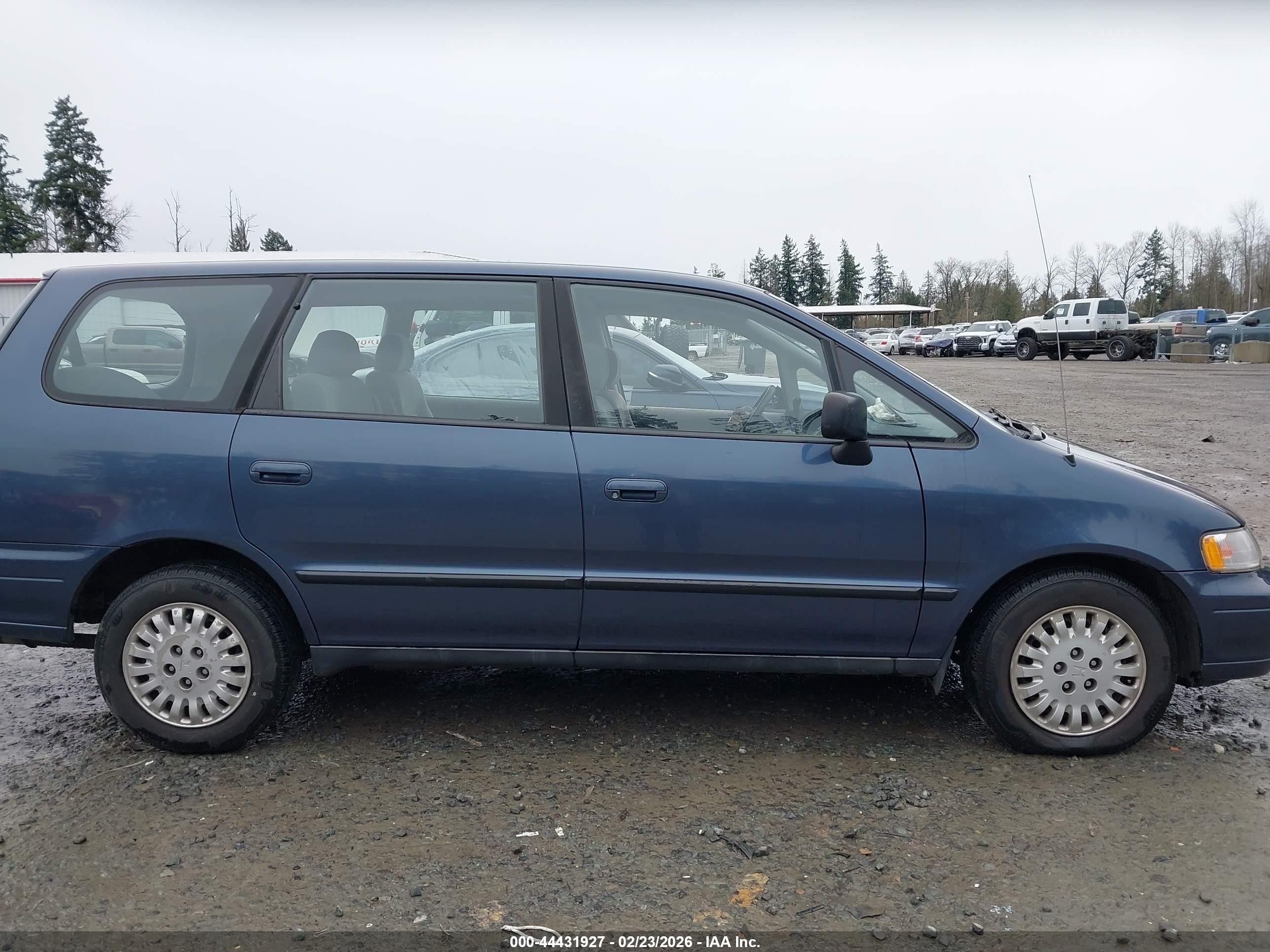 1995 Honda Odyssey Lx/ex Blue vin: JHMRA1840SC021657