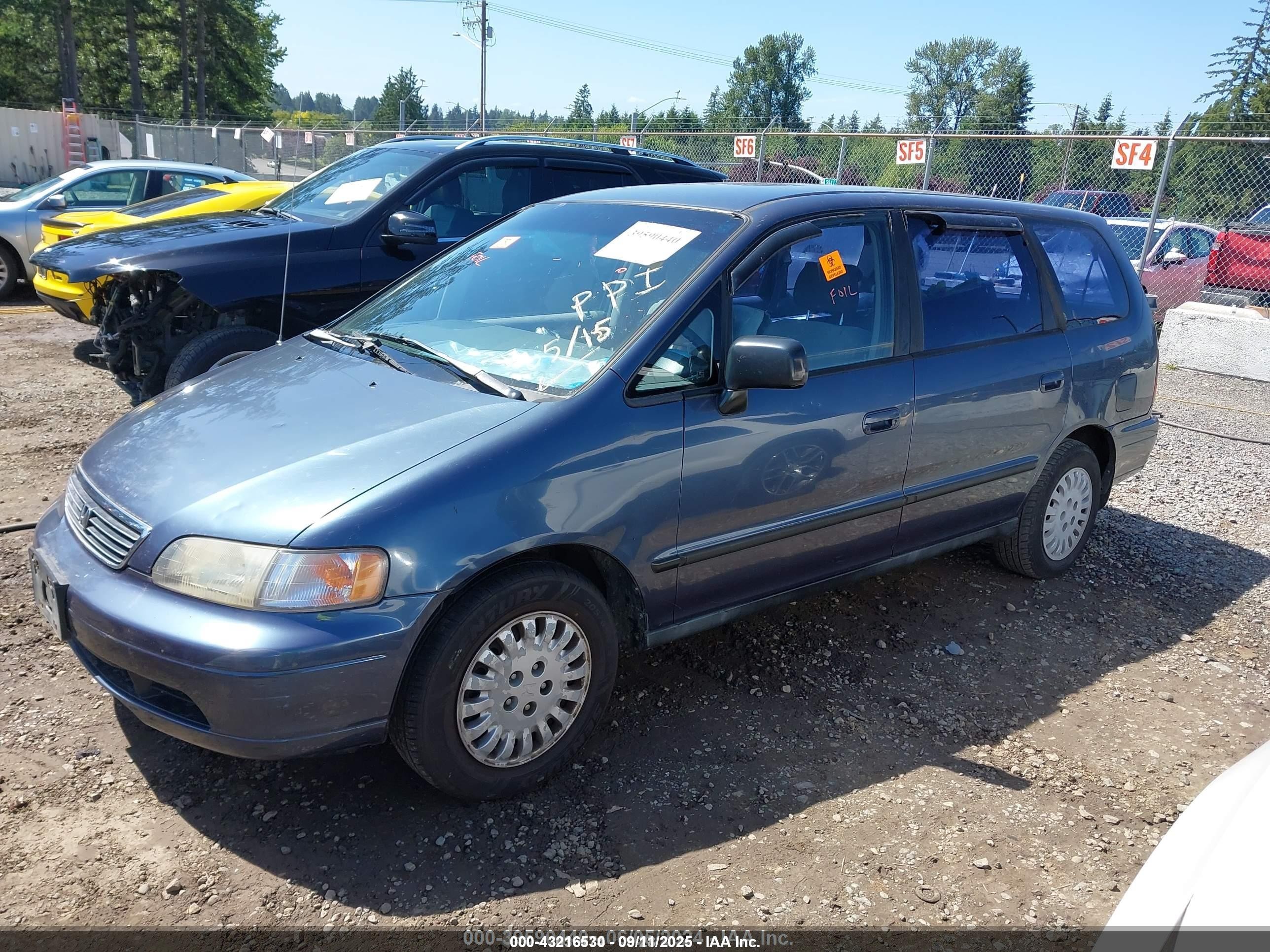 1996 Honda Odyssey Lx vin: JHMRA1840TC800316