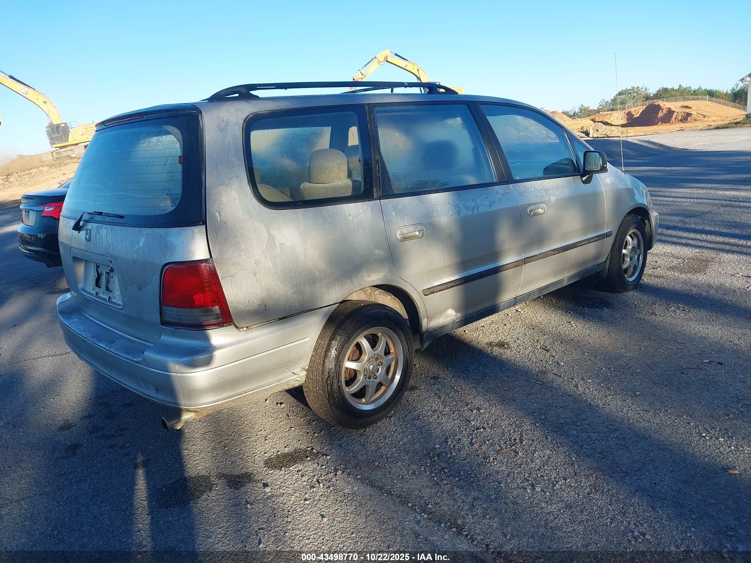 1997 Honda Odyssey Lx Tan vin: JHMRA1840VC011649