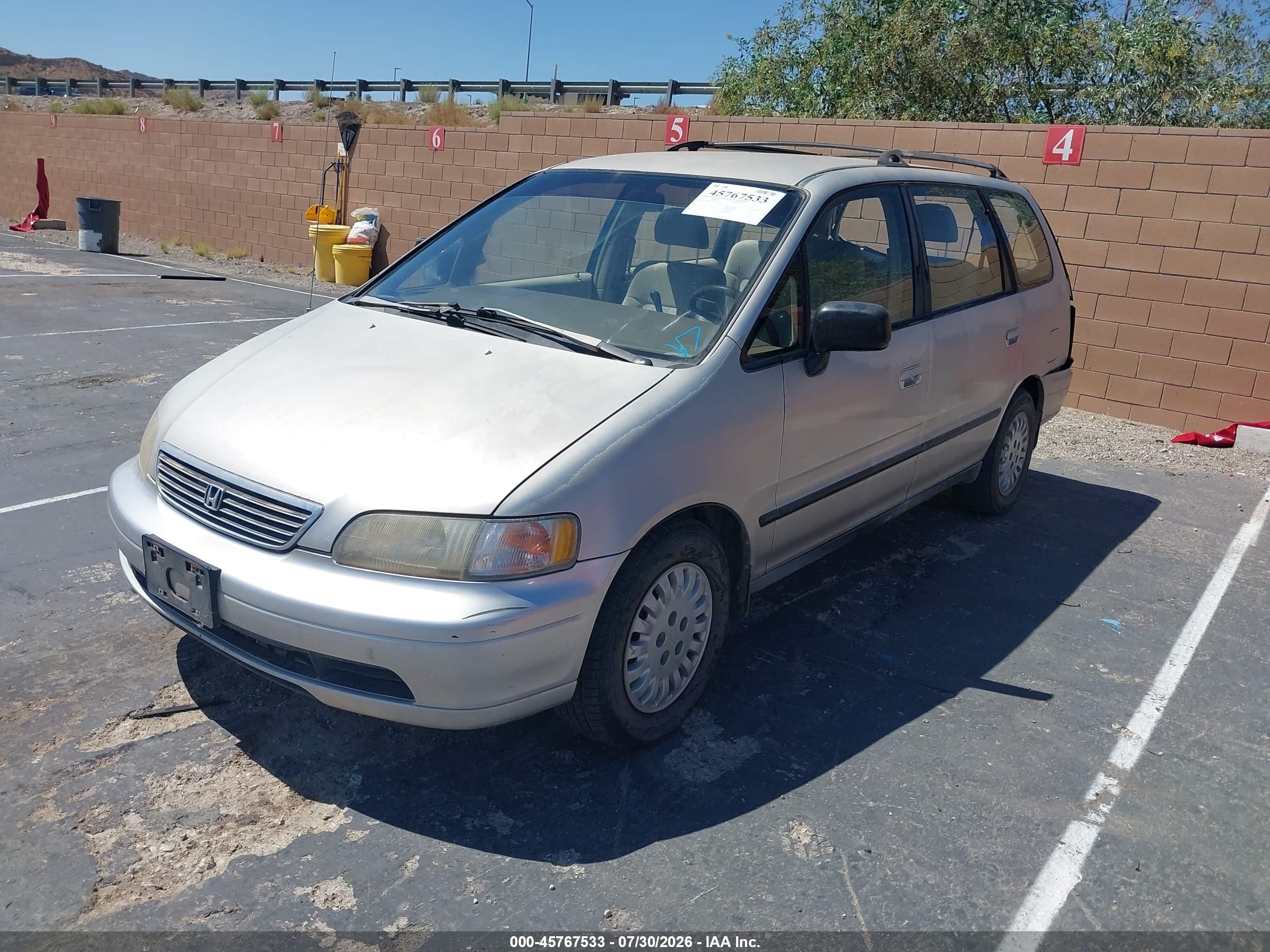 1995 Honda Odyssey Lx/ex Silver vin: JHMRA1841SC000770