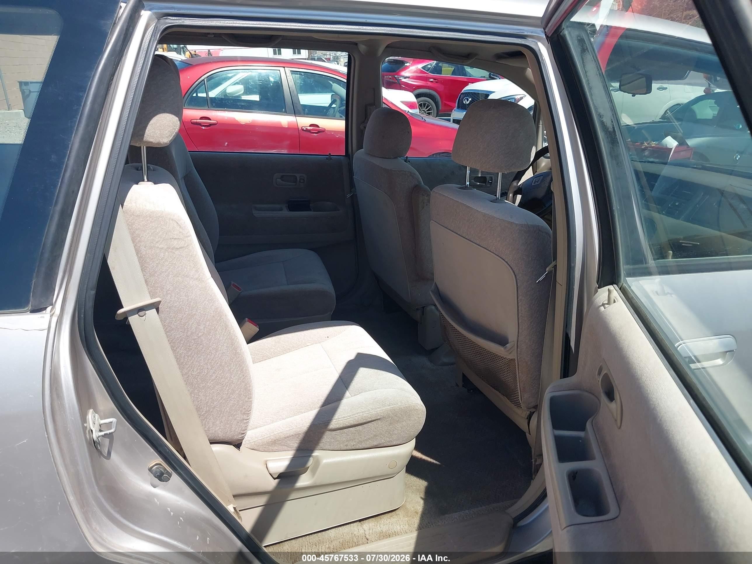 1995 Honda Odyssey Lx/ex Silver vin: JHMRA1841SC000770