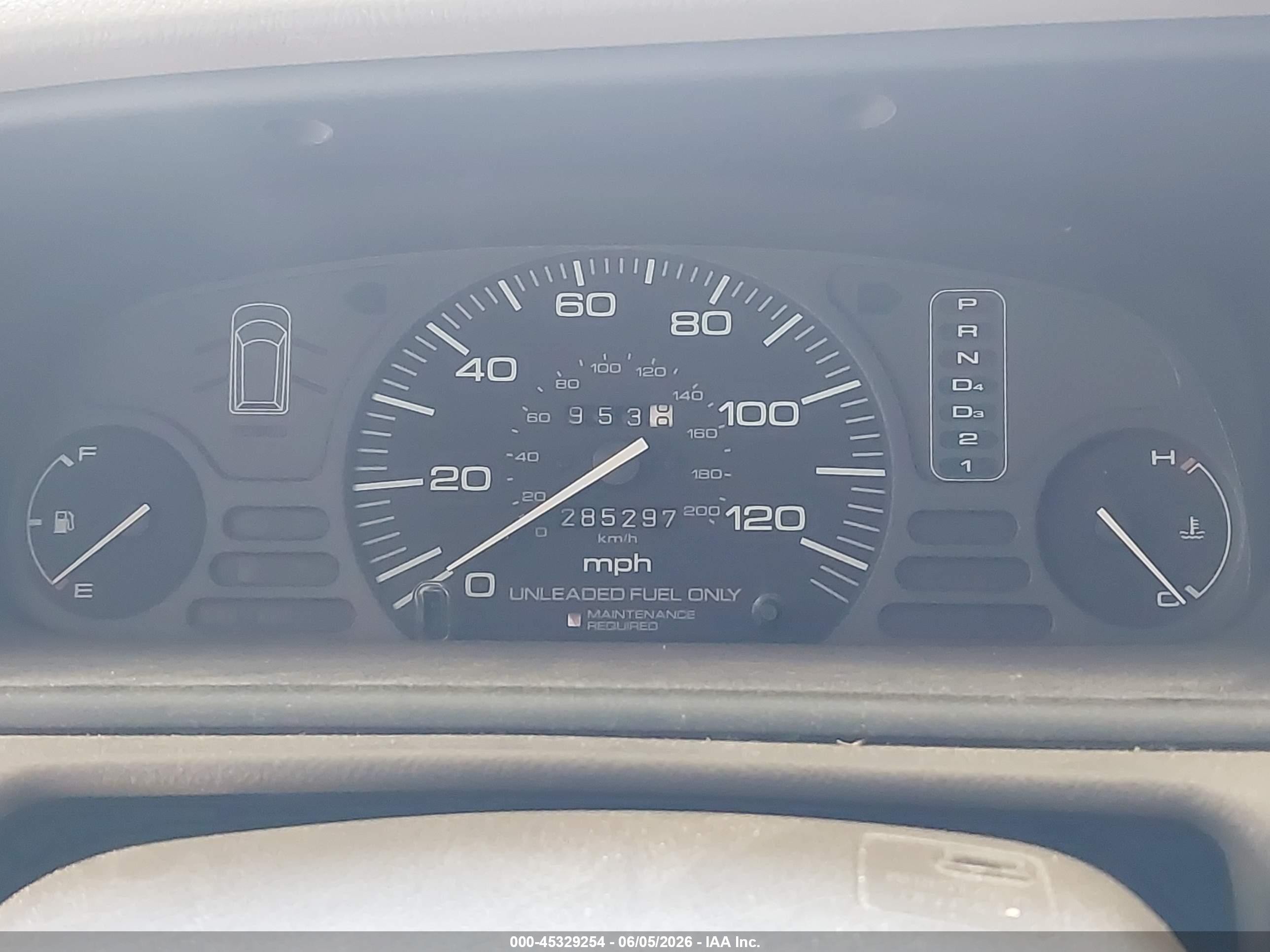 1995 Honda Odyssey Lx/ex Blue vin: JHMRA1842SC019442